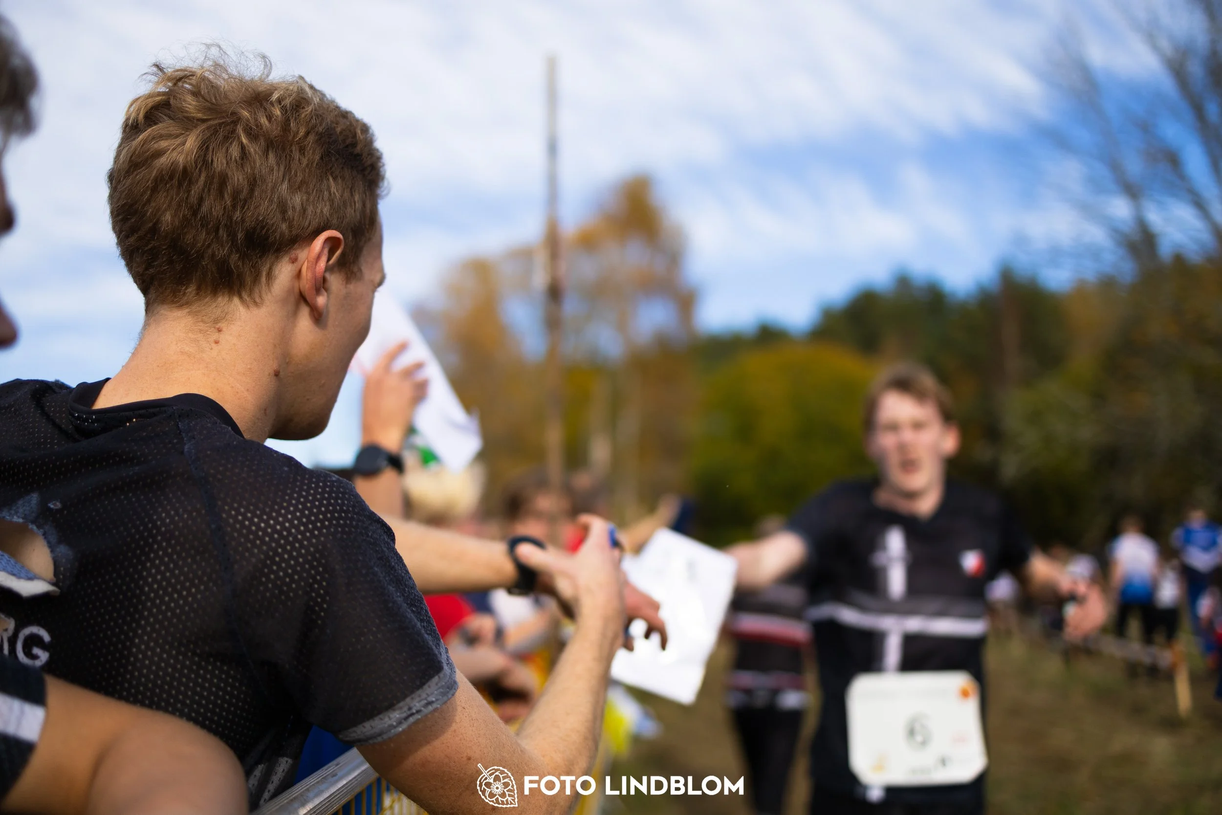 A picture from the 25-Manna orienteering event taken by Foto Lindblom