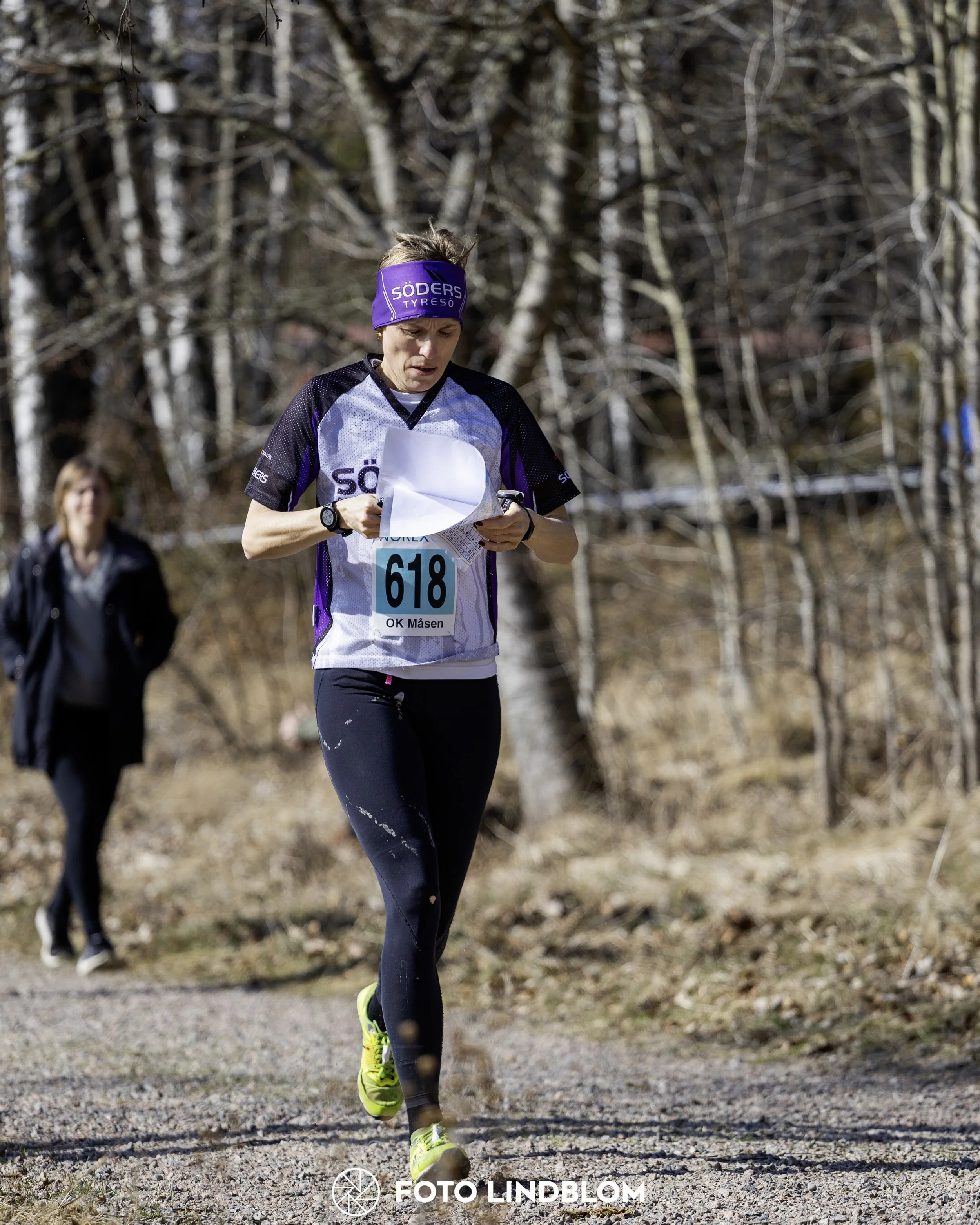 A picture from the orienteering relay competition "Måsen Staffeten"
