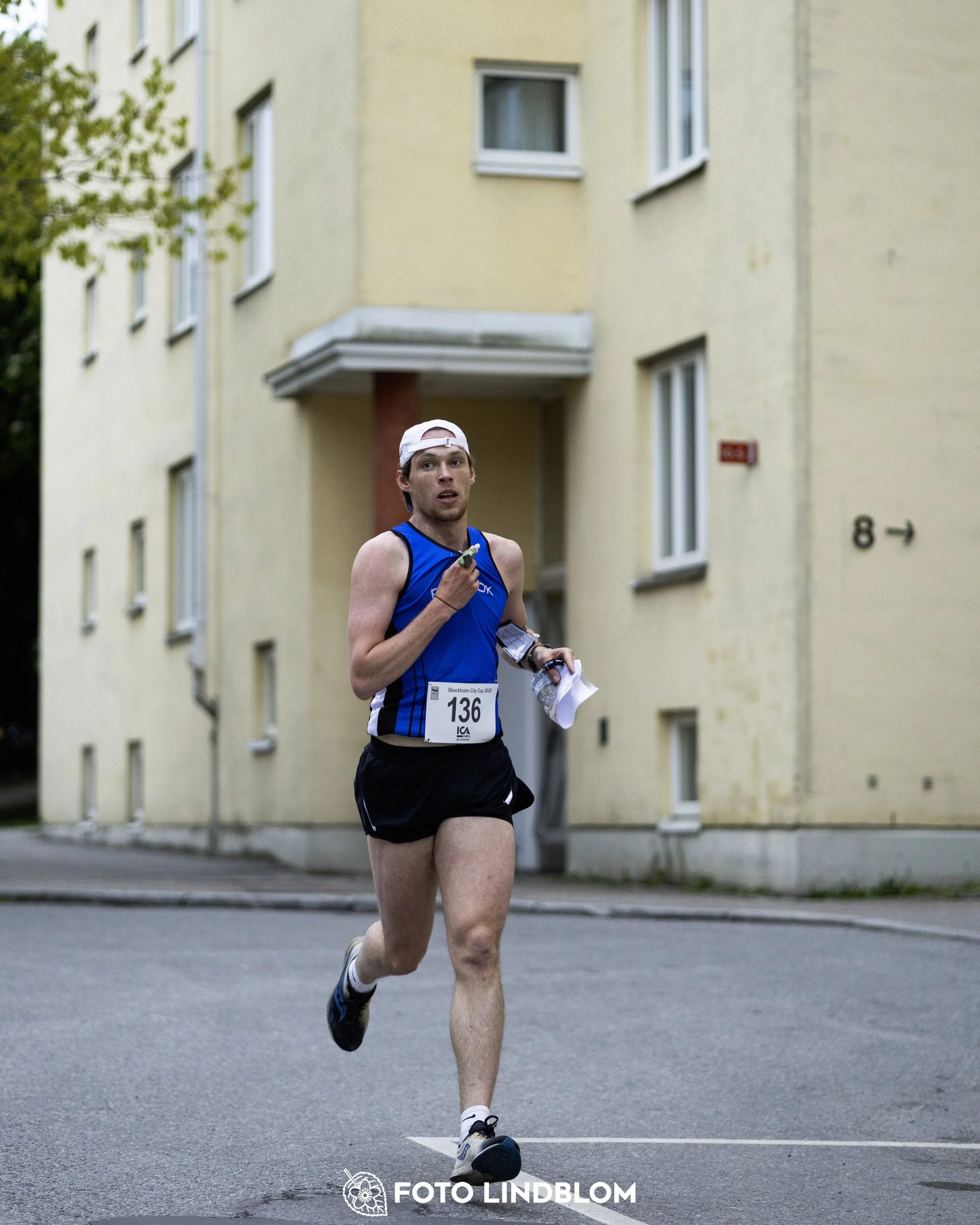 A picture from the secund stage of the Stockholm City Cup sprint orienteering competition