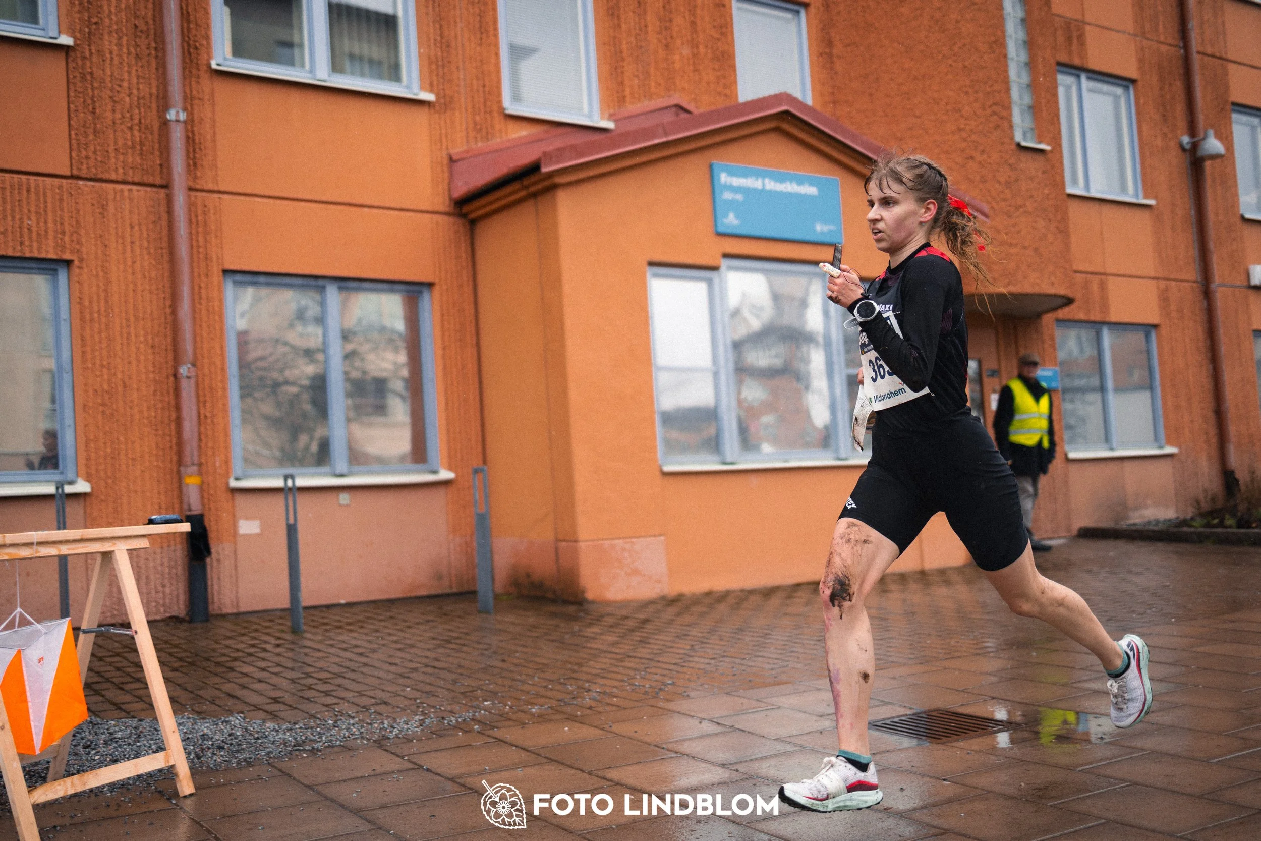 A photo from a spring orienteering competition in Stockholm during the Swedish League 2026 season, captured by Foto Lindblom.