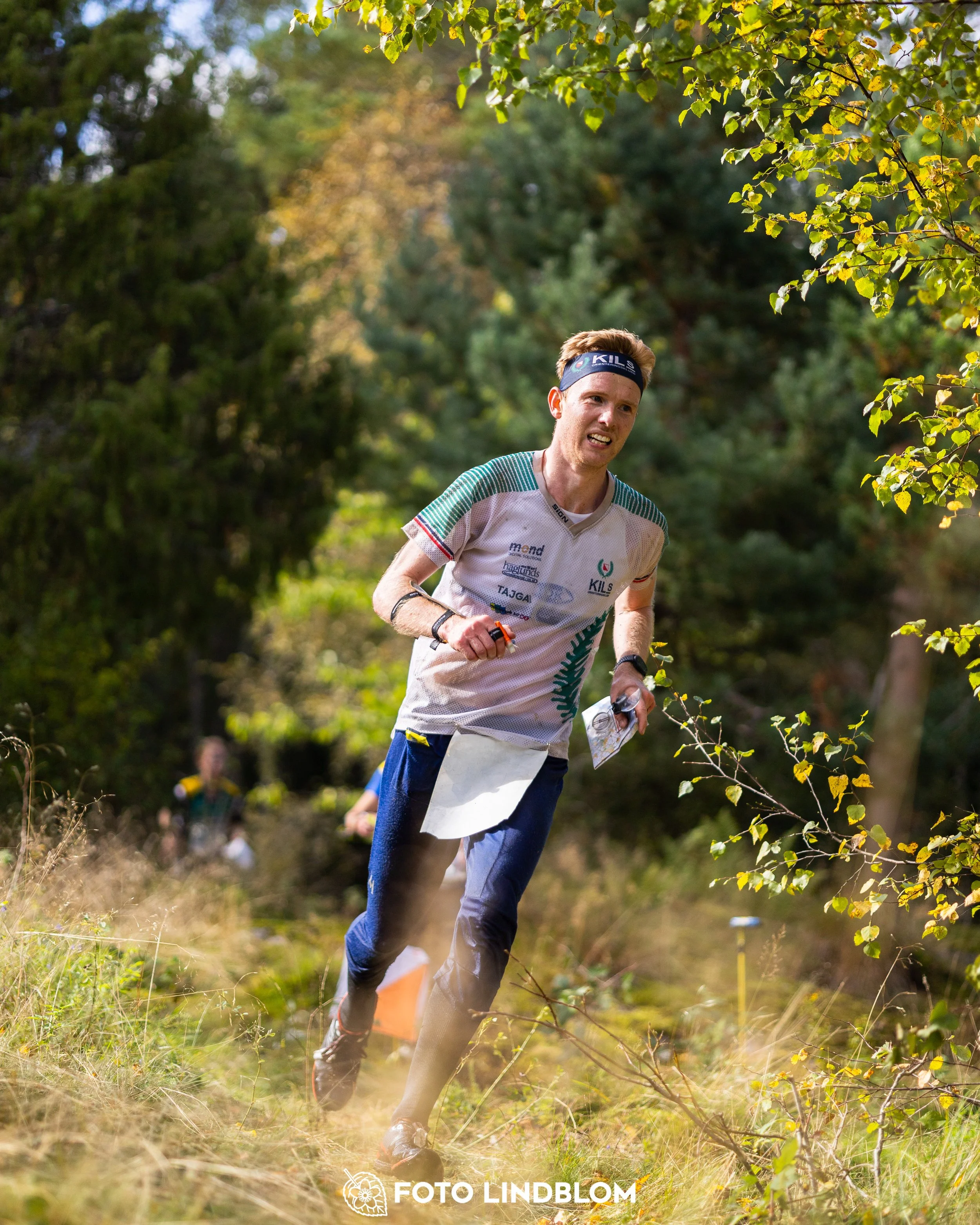 A picture from the Swedish national championship in long distance orienteering and Swedish league race taken by Foto Lindblom