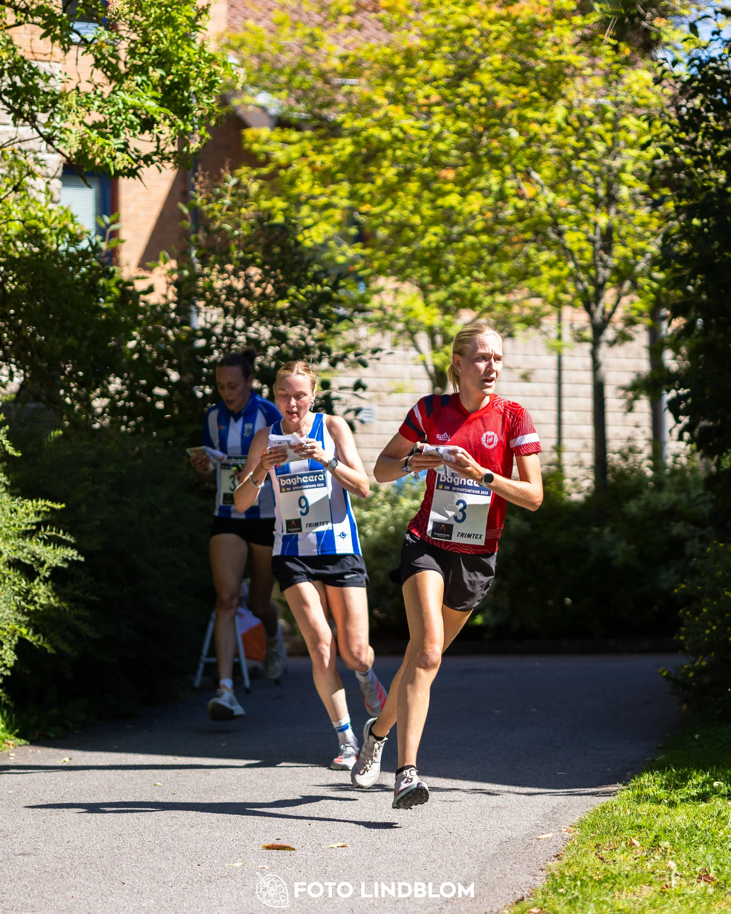 A picture from the Swedish national championship in knock out orienteering  taken by Foto Lindblom