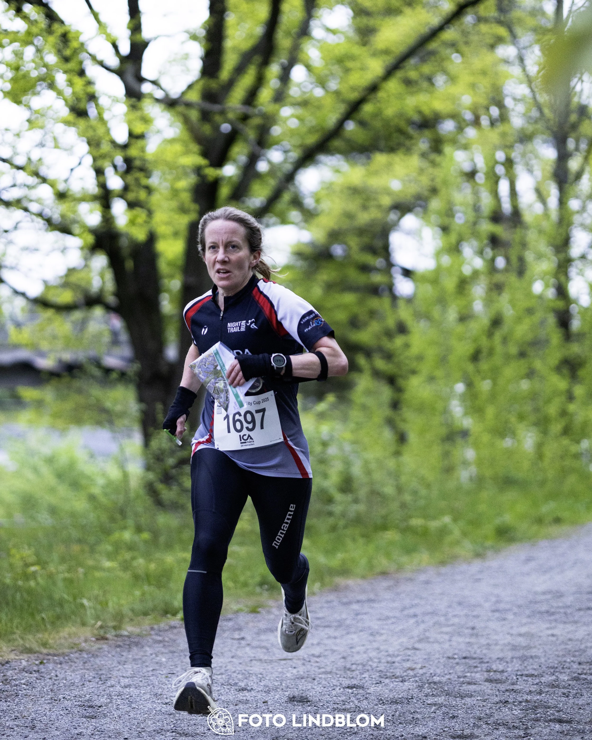 A picture from the secund stage of the Stockholm City Cup sprint orienteering competition