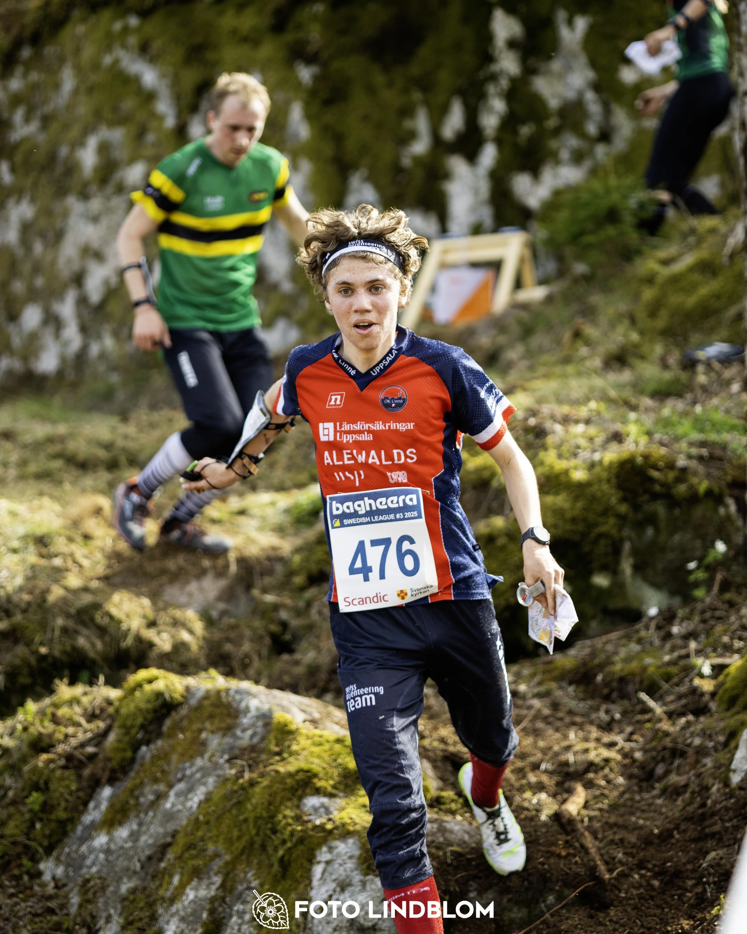 A picture from the third stage of the Swedish League orienteering competition