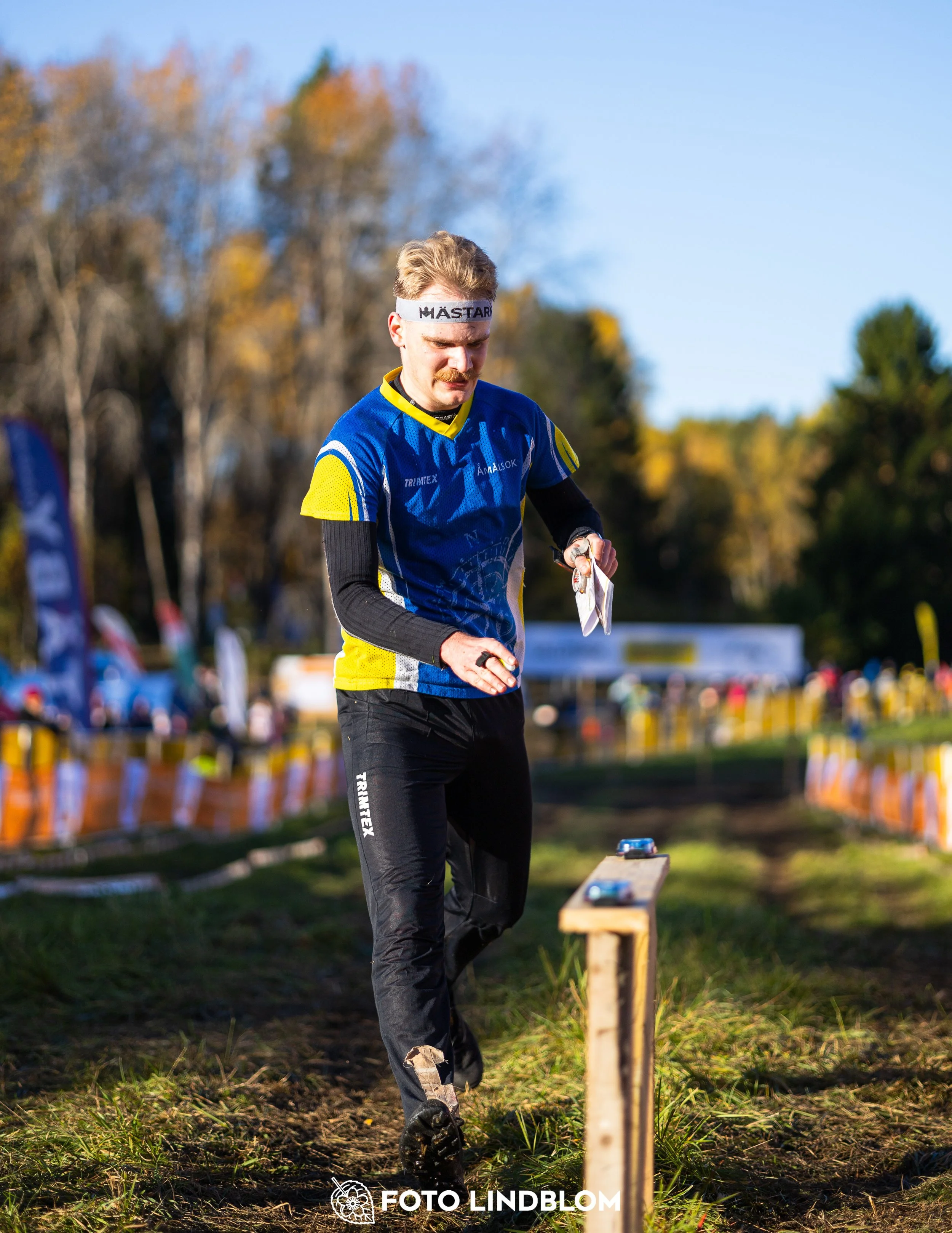 A picture from the 25-Manna orienteering event taken by Foto Lindblom