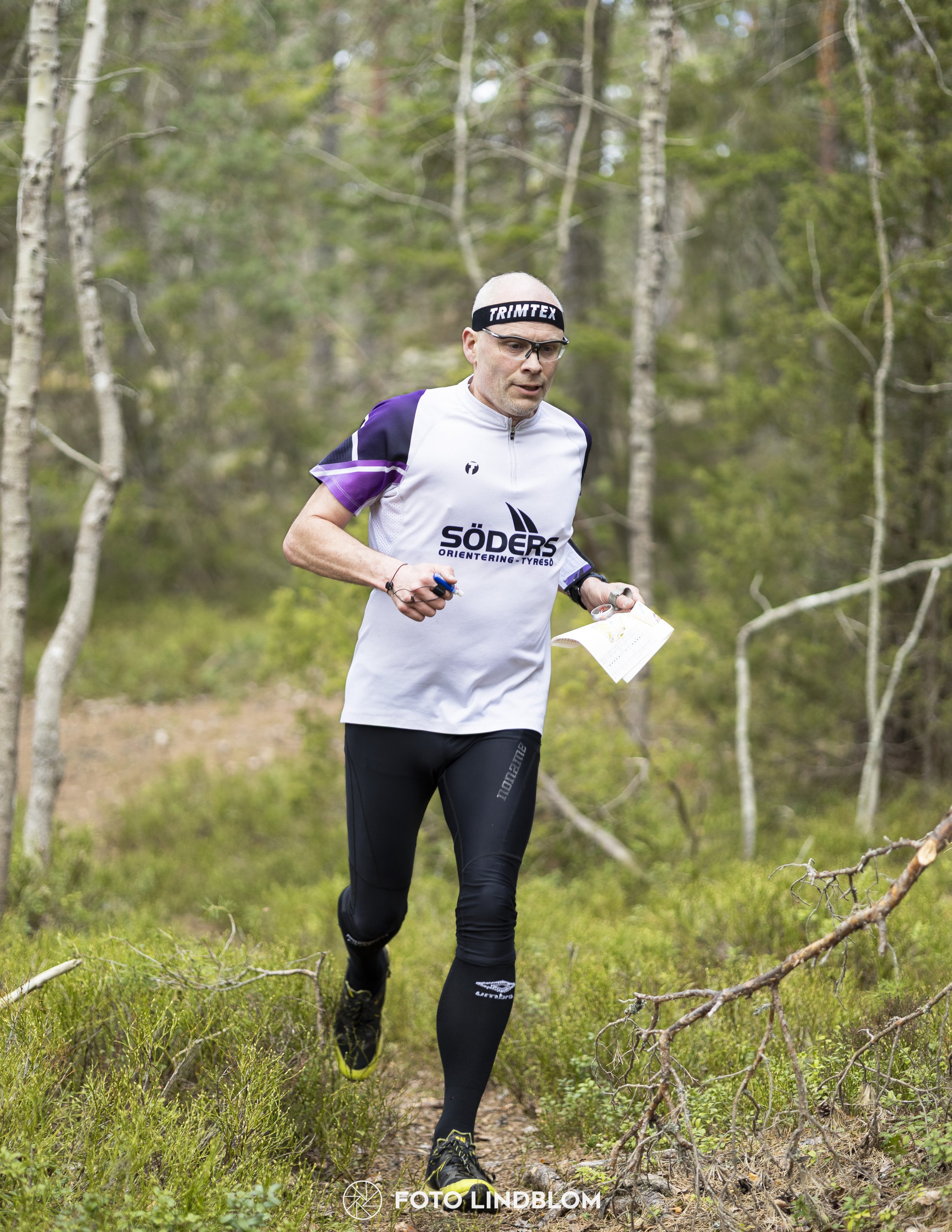 A picture from the orienteering competition "Orminge Medeln"