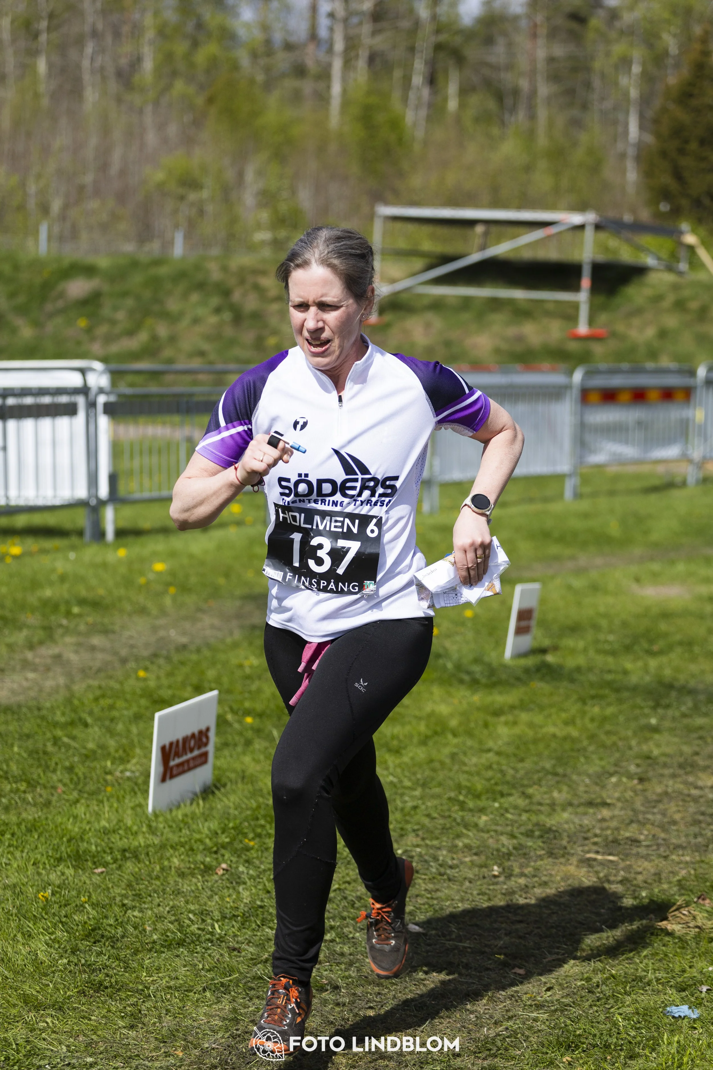 A picture from the 10-Mila orienteering competition