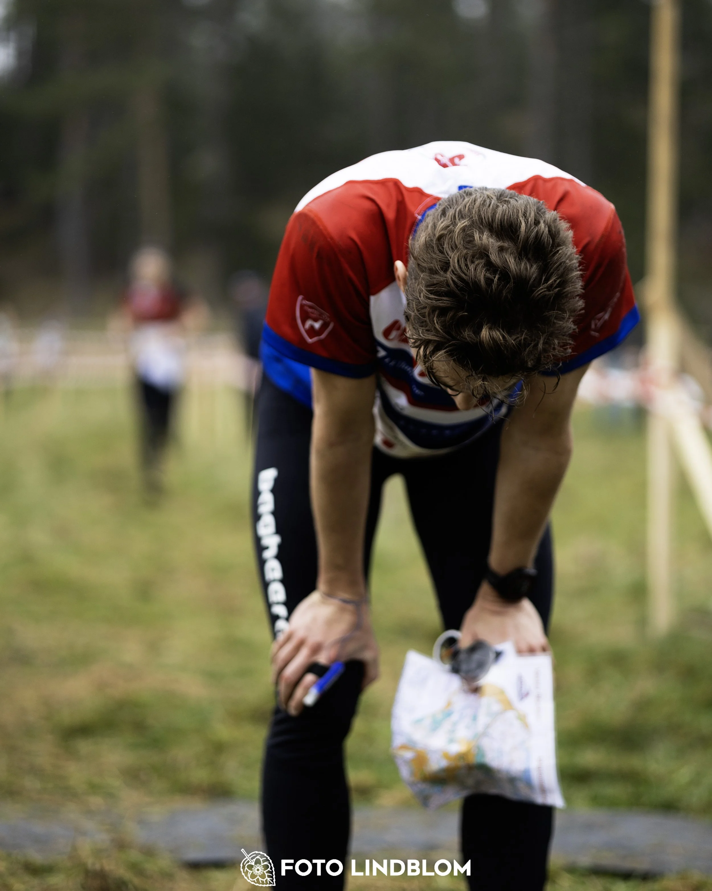A picture from the orienteering relay competition "Stigtomtakavlen"