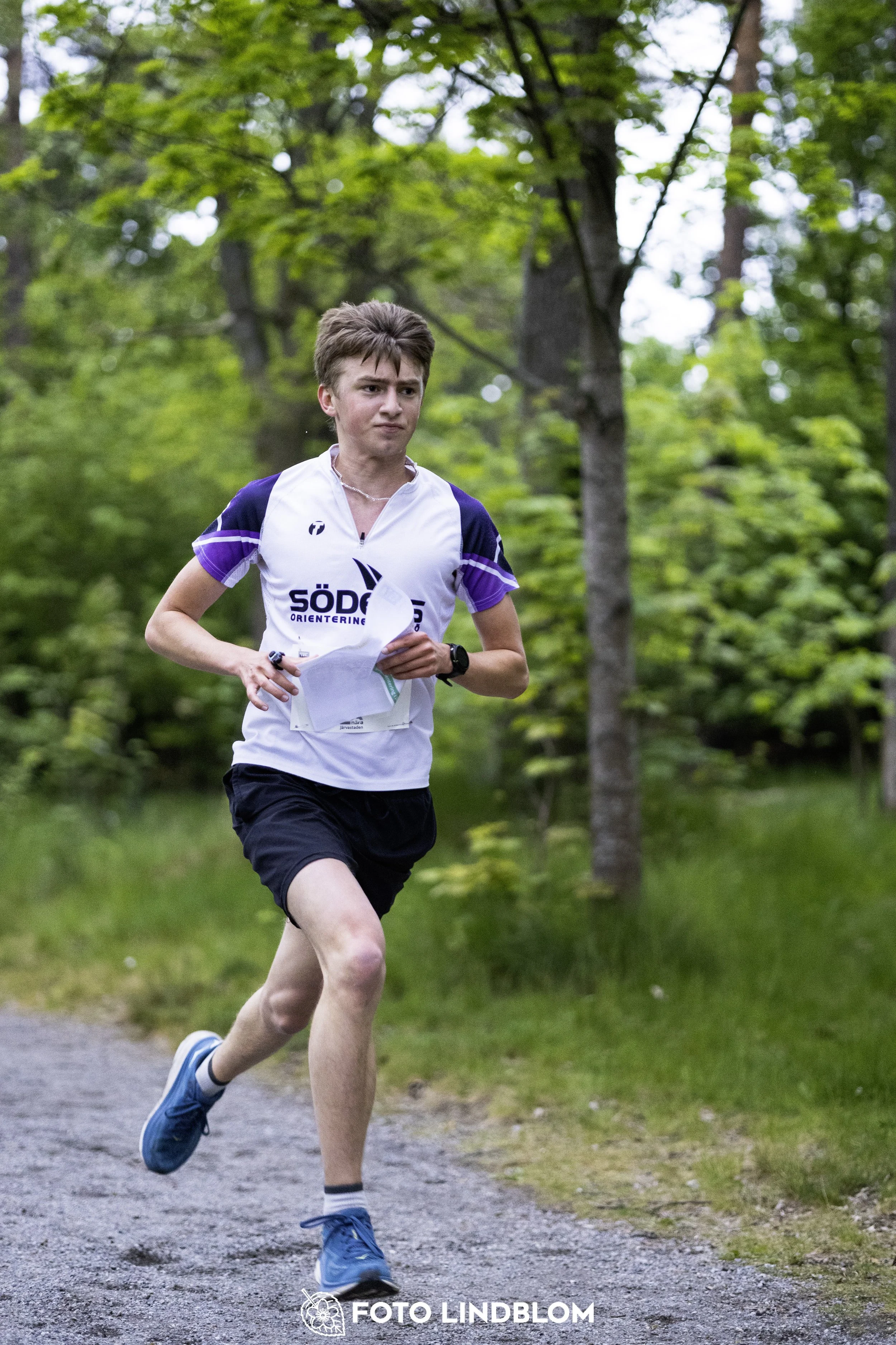 A picture from the secund stage of the Stockholm City Cup sprint orienteering competition