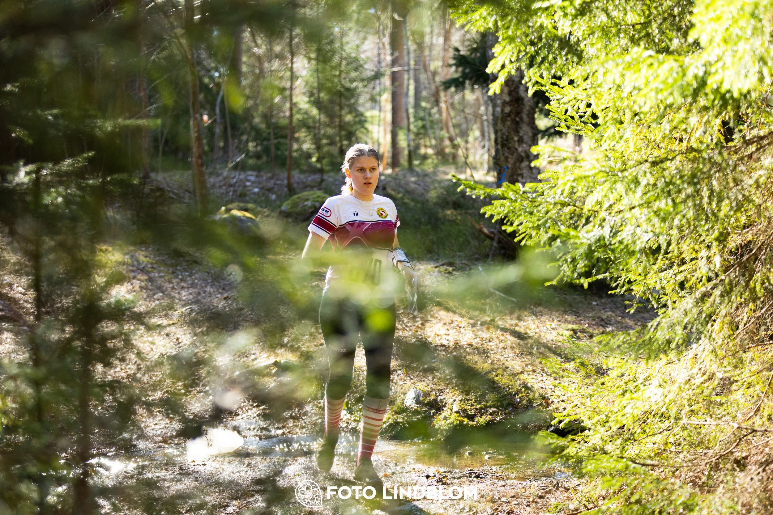 A moment from the 2026 Nyköpingsorienteringen orienteering race in Sweden, captured by Foto Lindblom.