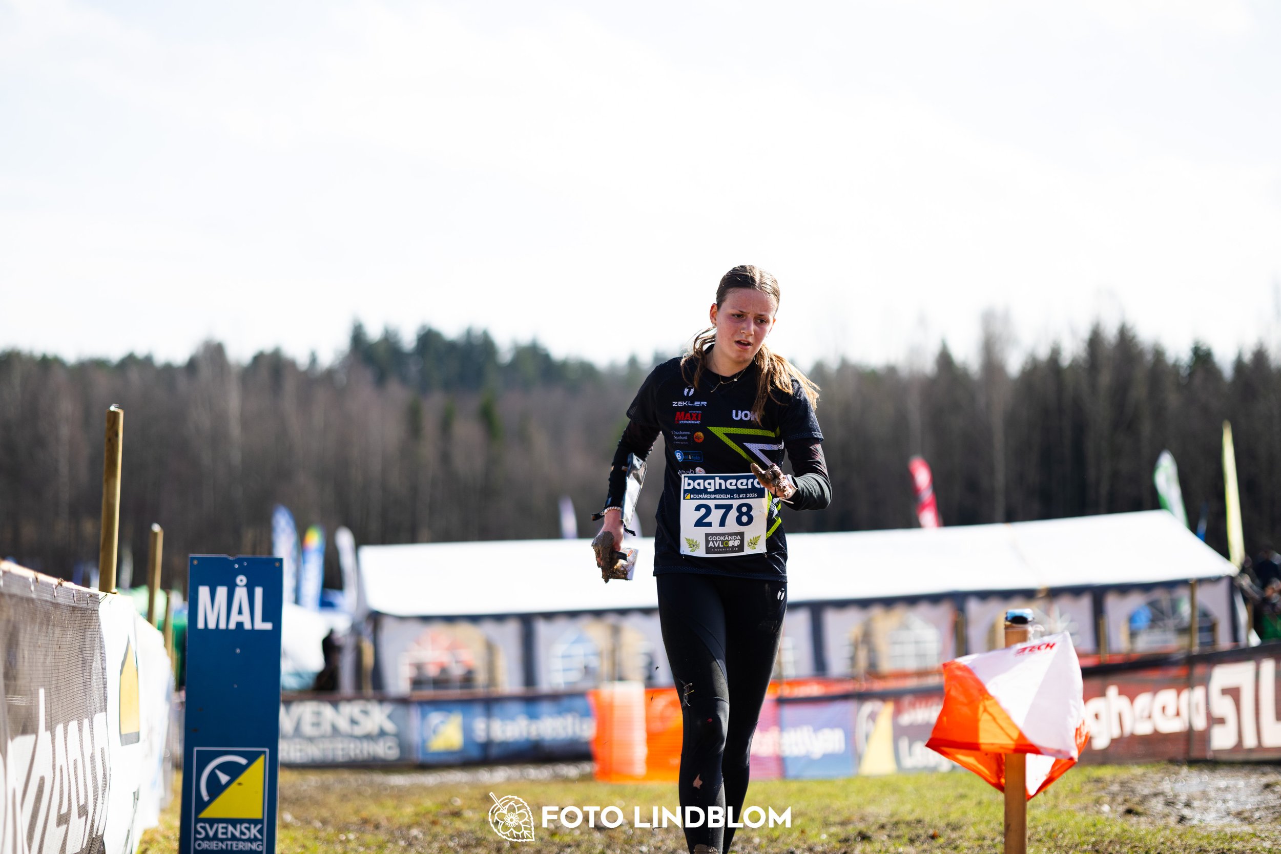 A photo from a middle distance orienteering event in Kolmården during the Swedish League 2026, captured by Foto Lindblom.