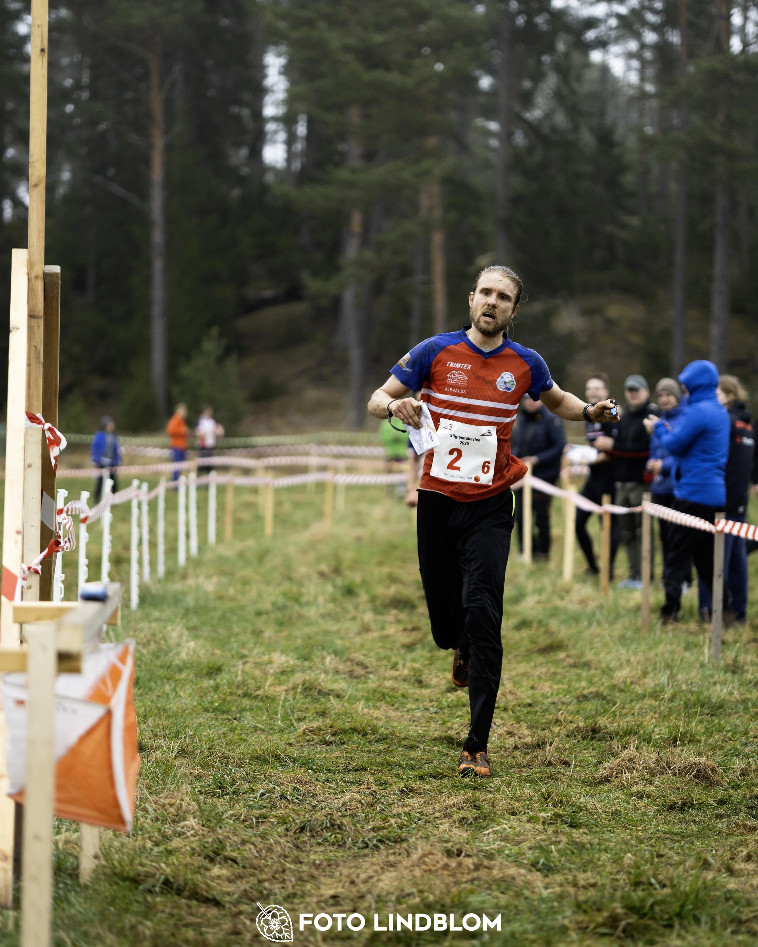 A picture from the orienteering relay competition "Stigtomtakavlen"