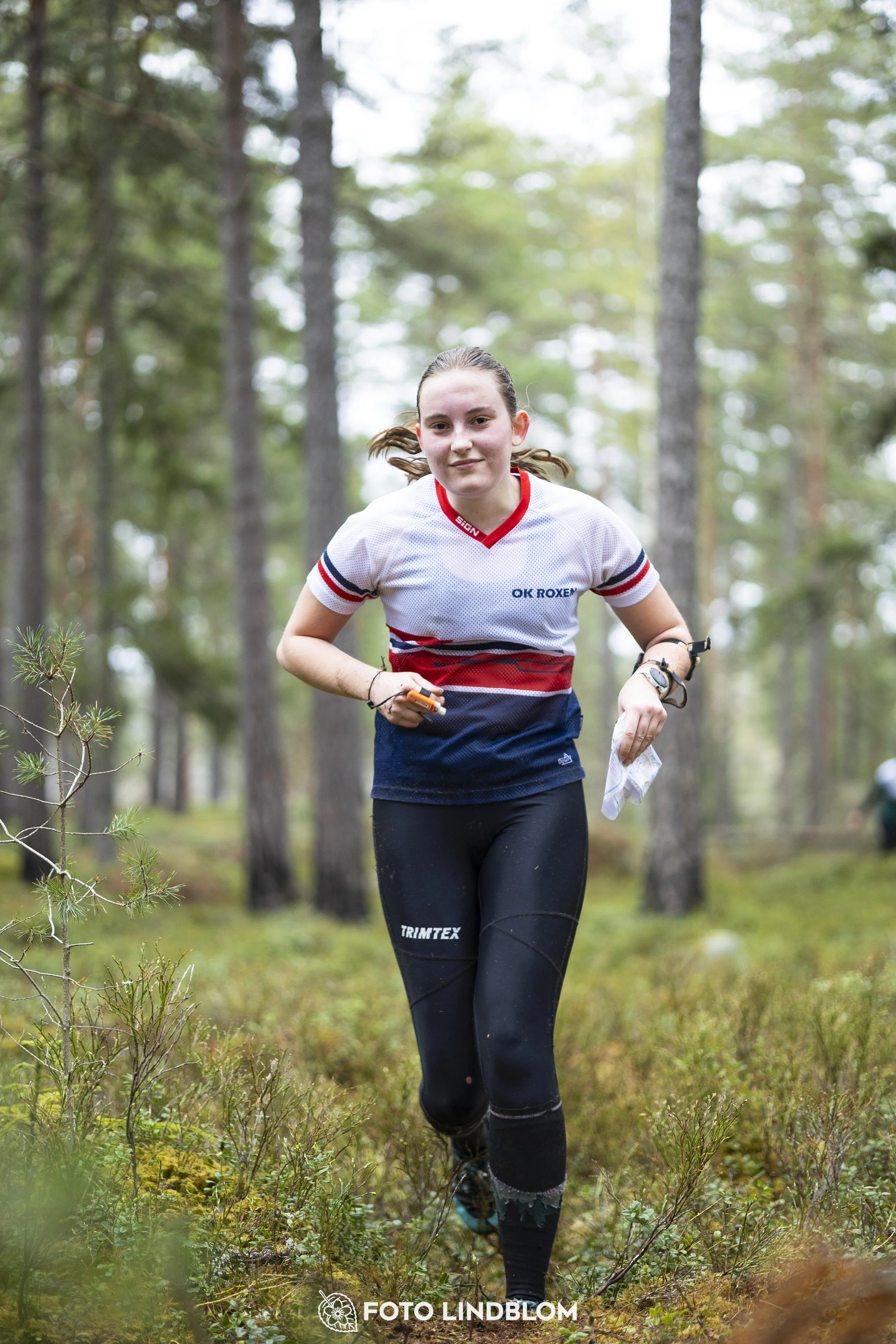 A picture from the orienteering competition "Prästtomtadubbeln"