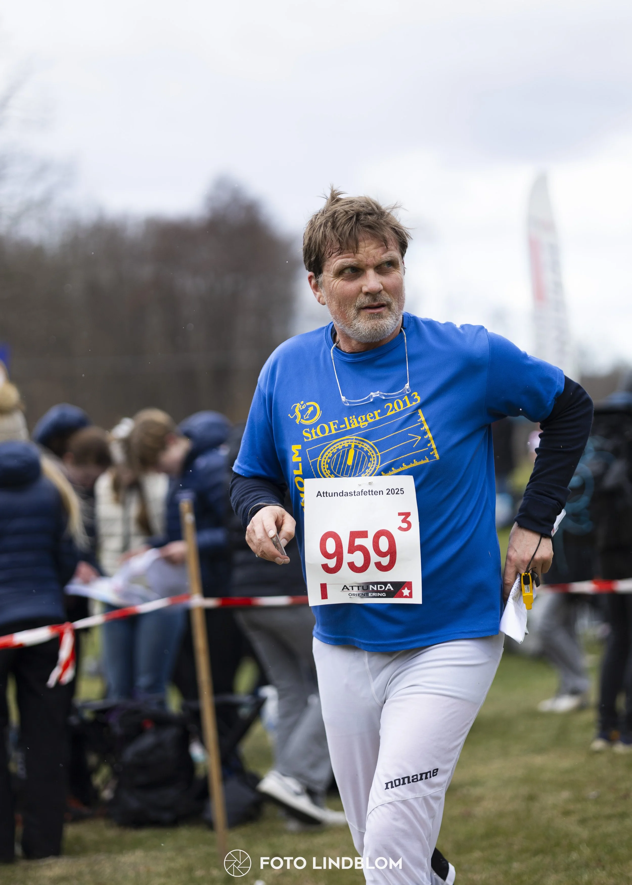 A picture from the orienteering relay competition "Attundastafetten"