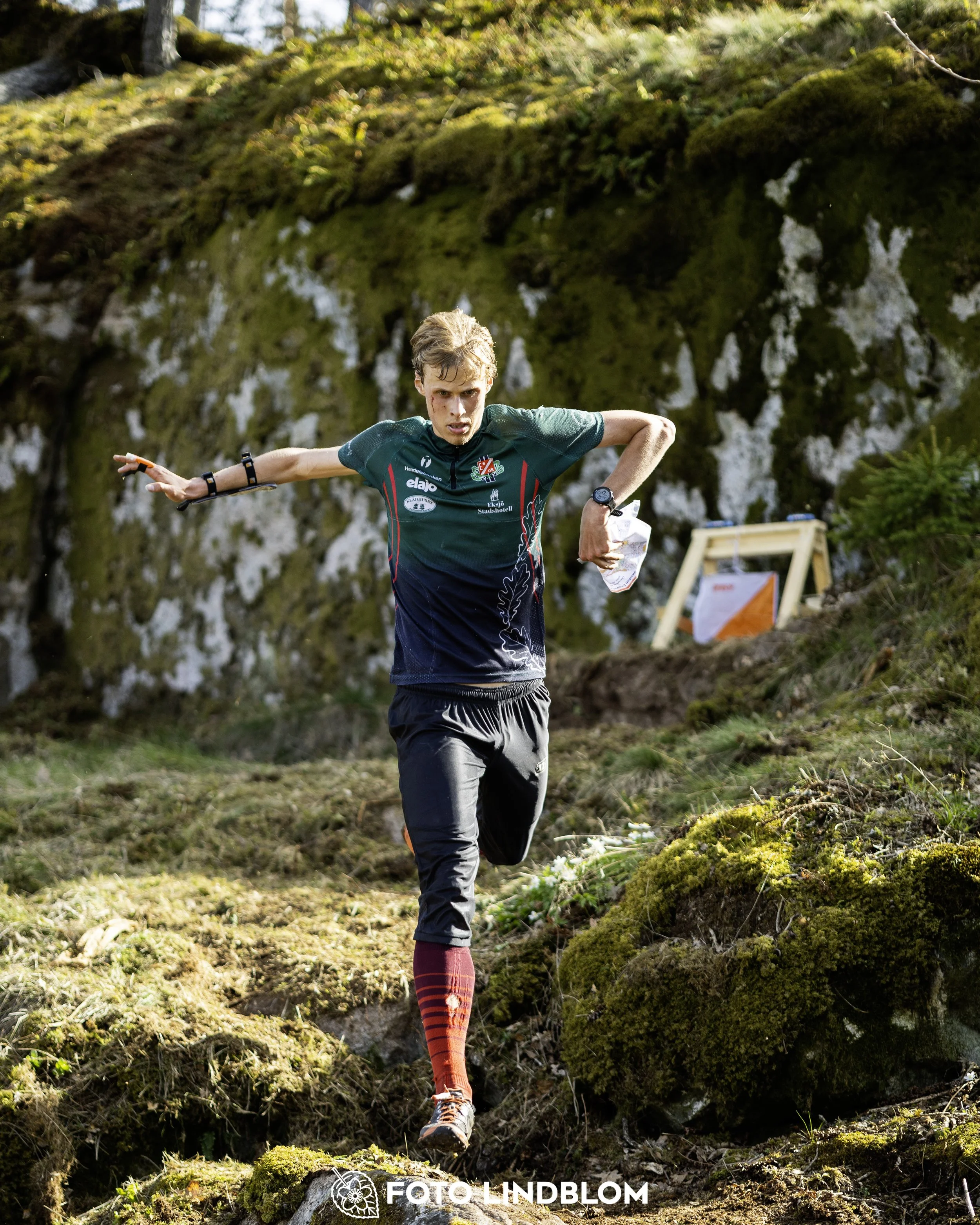 A picture from the third stage of the Swedish League orienteering competition
