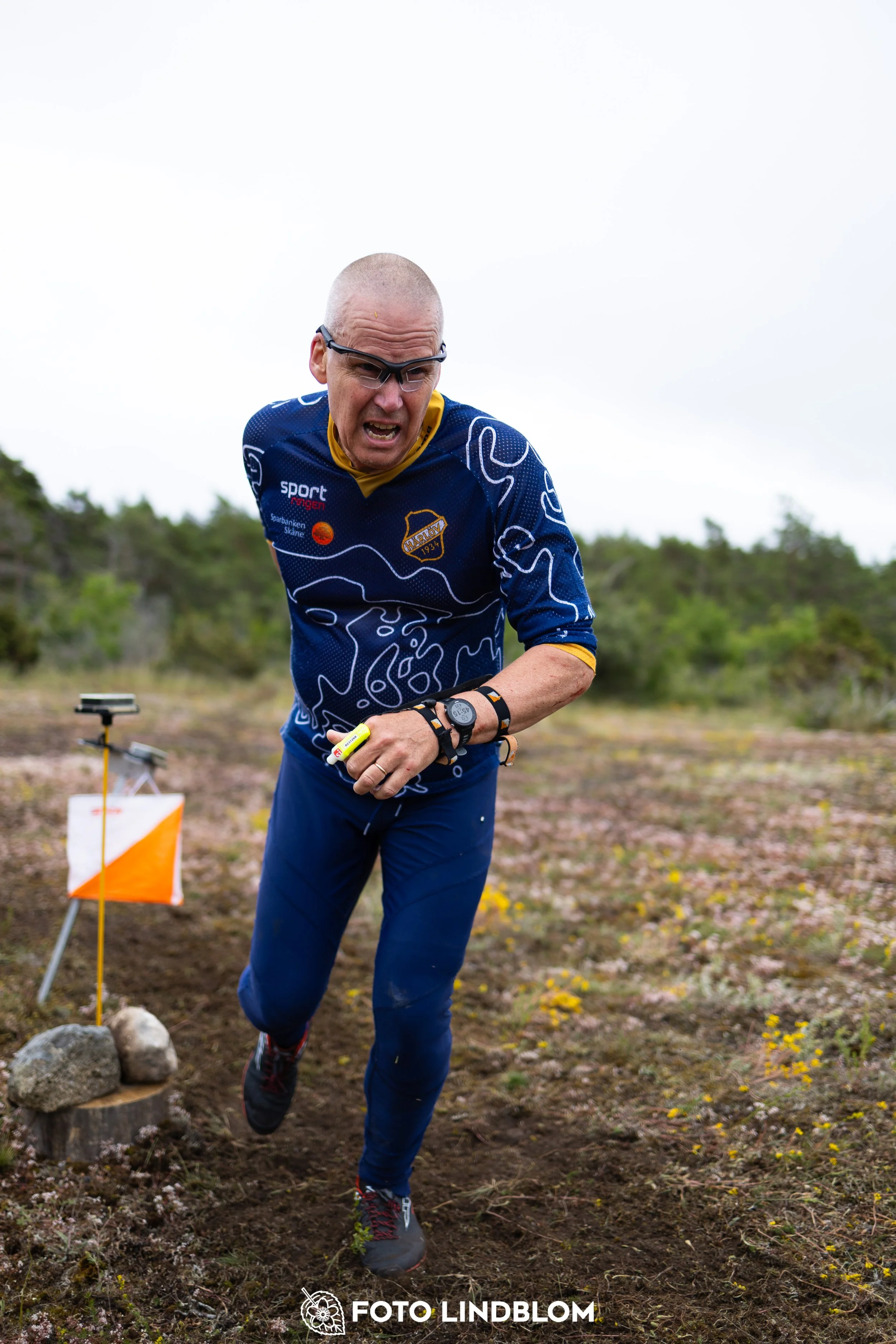 A picture from the Gotlands 3-Dagars orienteering competition