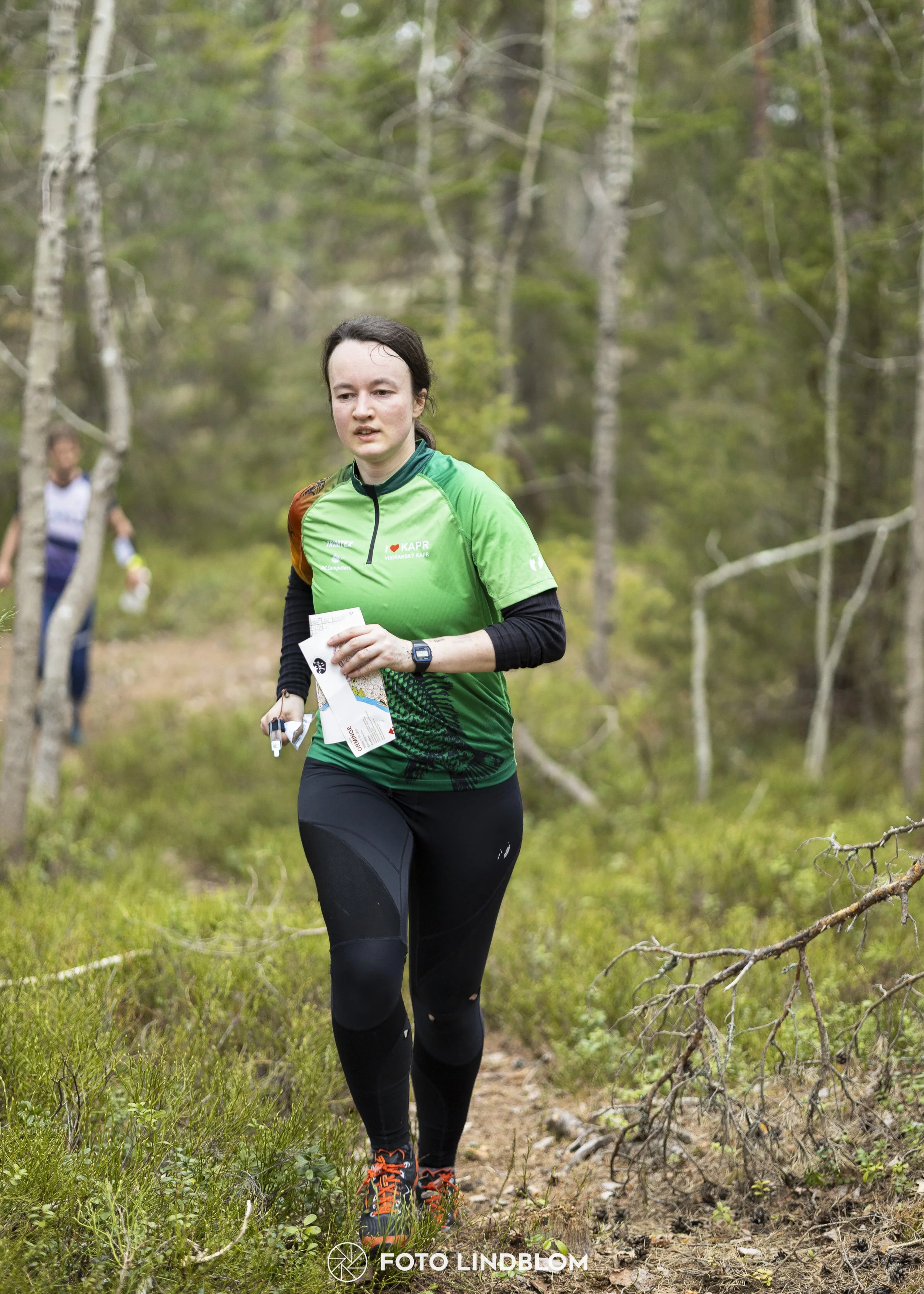 A picture from the orienteering competition "Orminge Medeln"