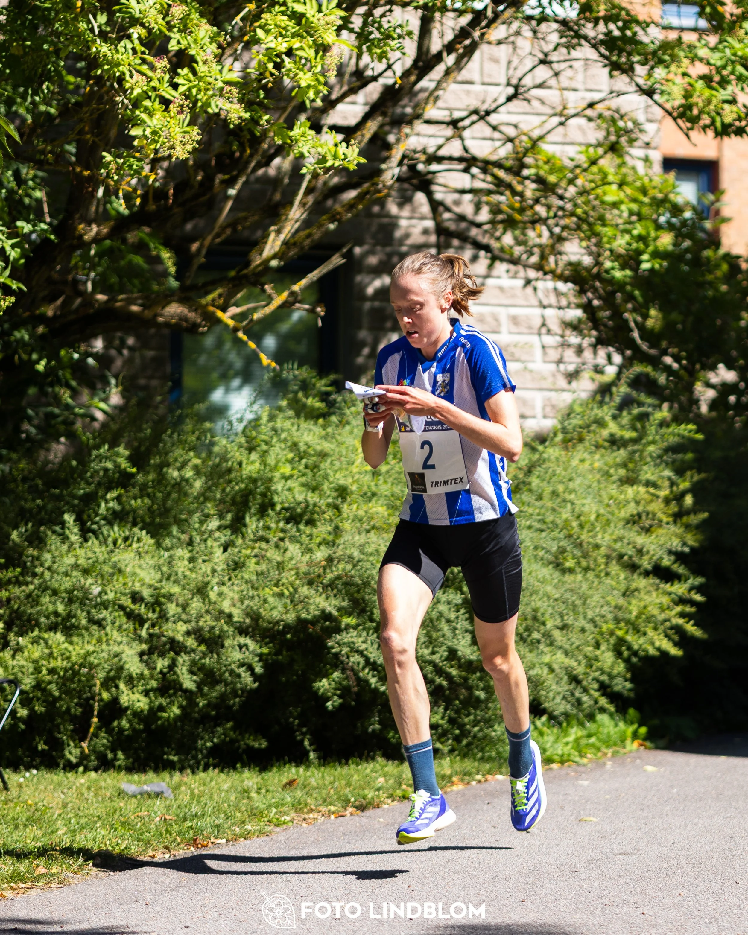A picture from the Swedish national championship in knock out orienteering  taken by Foto Lindblom