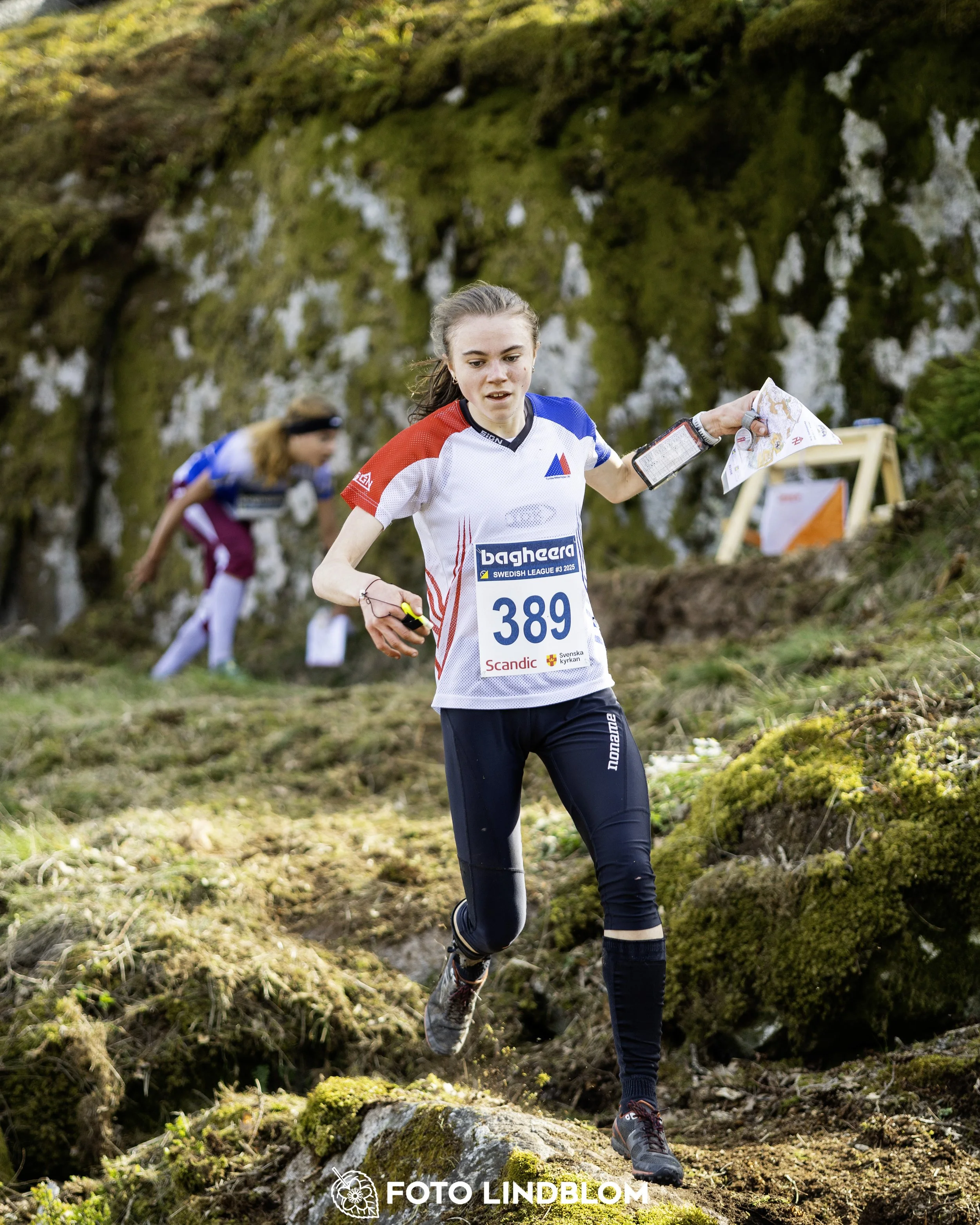 A picture from the third stage of the Swedish League orienteering competition