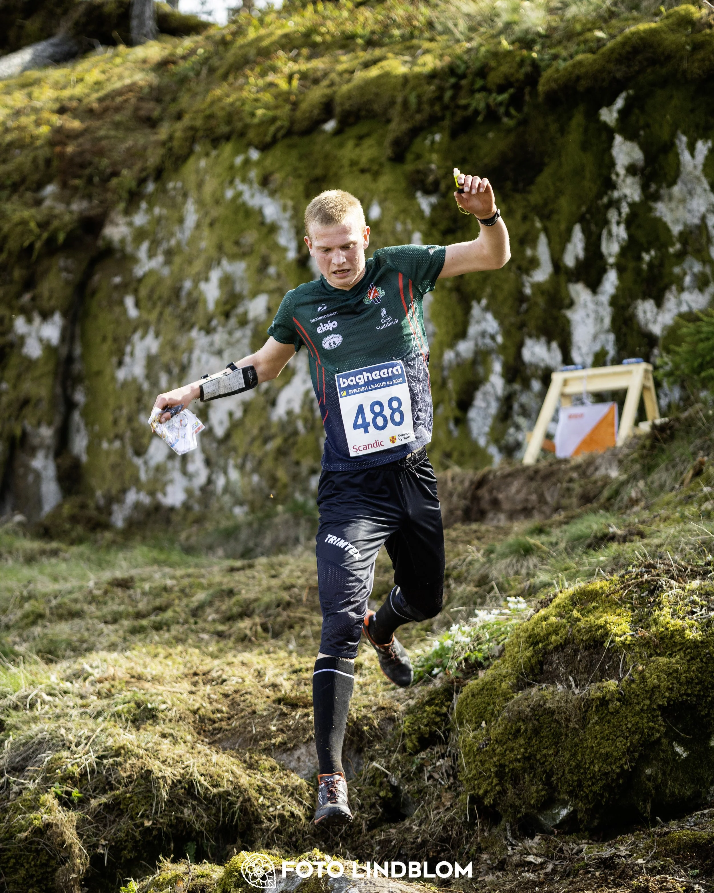 A picture from the third stage of the Swedish League orienteering competition
