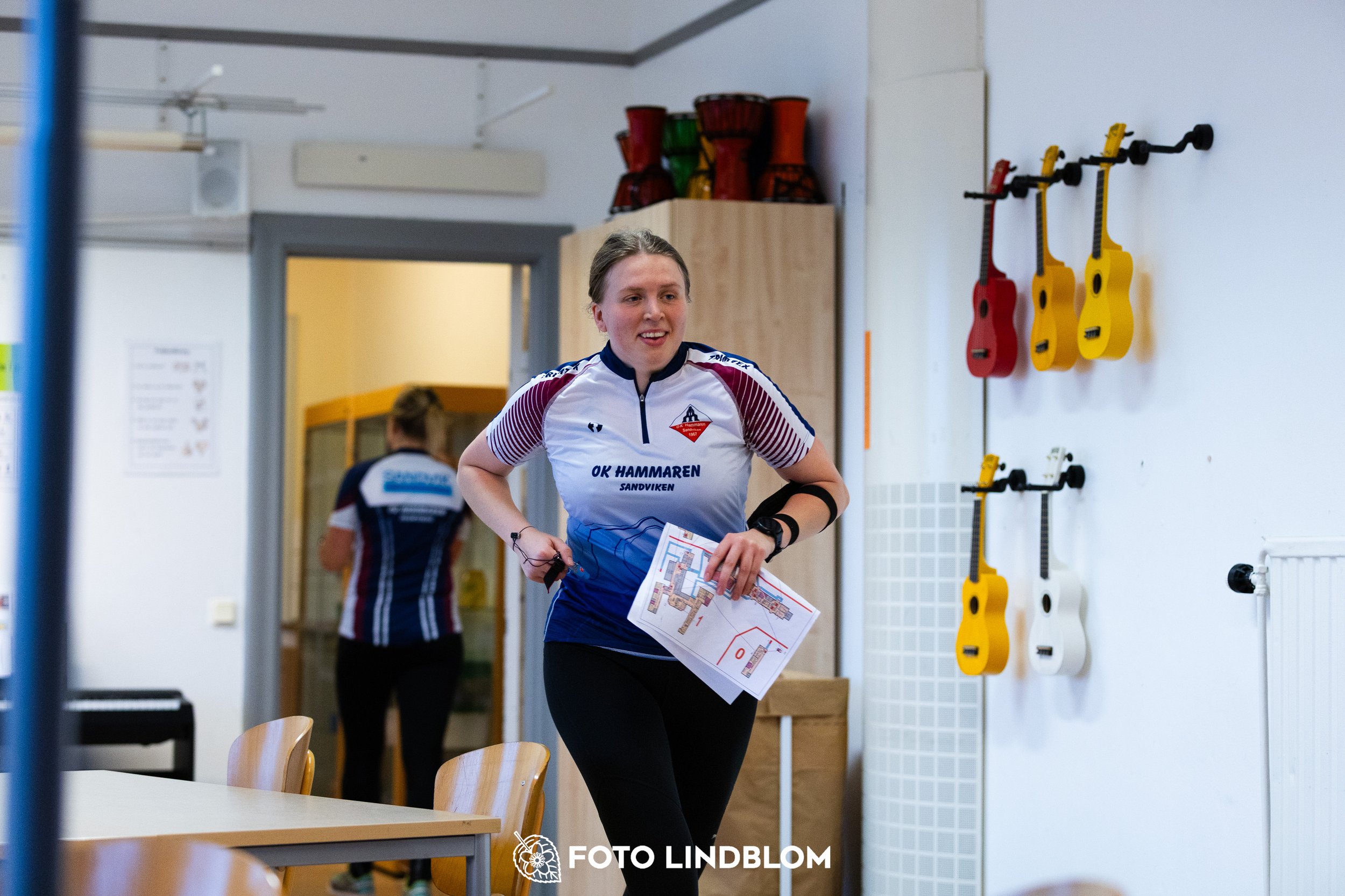 A picture from the indoor orienteering event Viken Indoor taken by Foto Lindblom