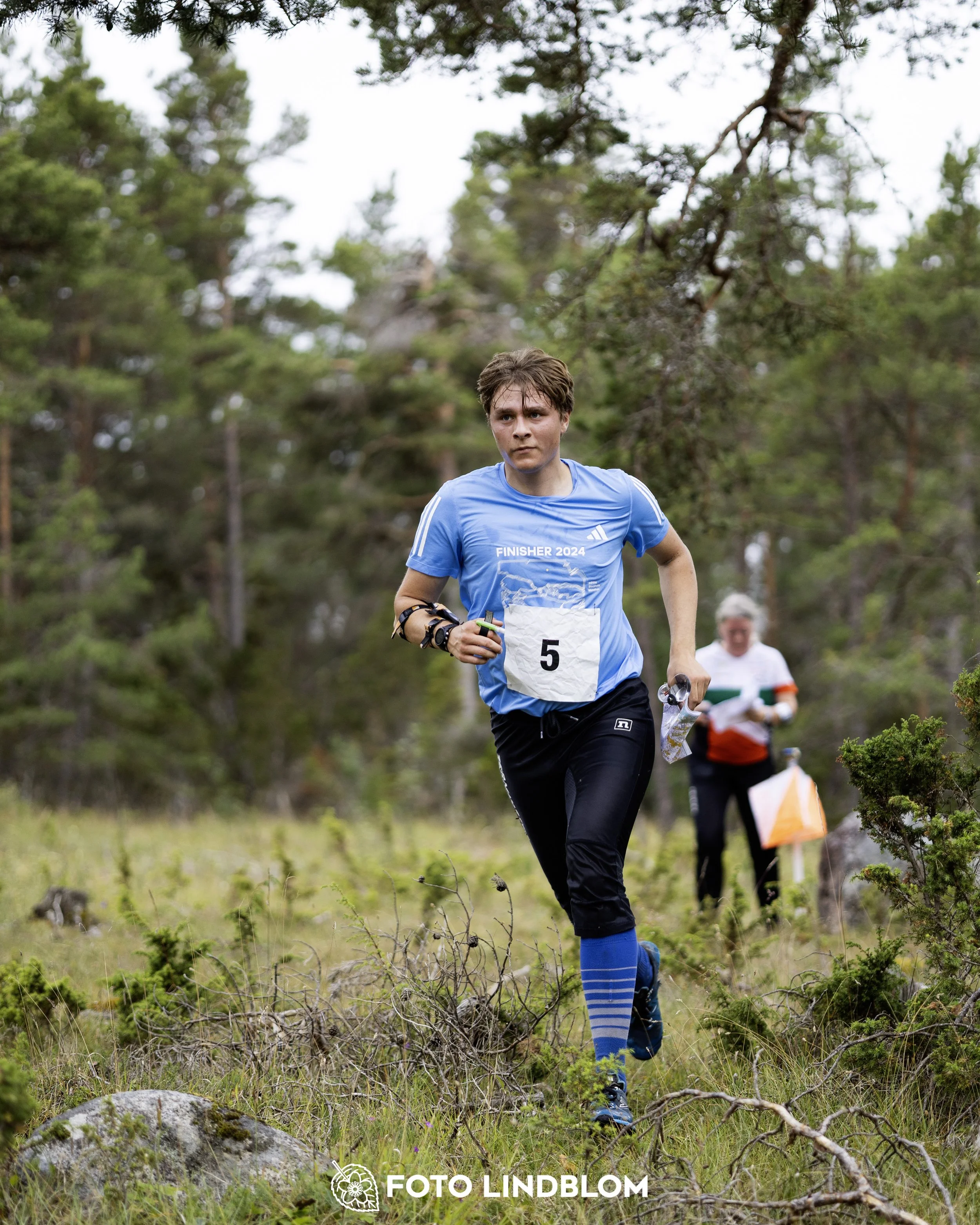 A picture from the Gotlands 2-Dagars orienteering competition