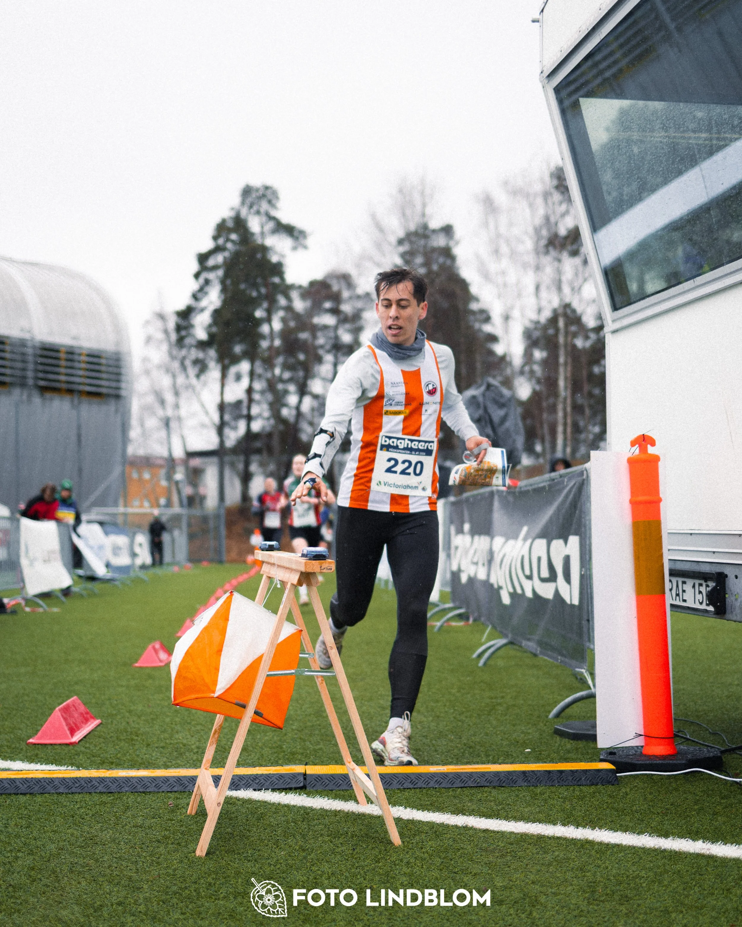 A photo from an orienteering race in Stockholm during the Swedish League spring season 2026, captured by Foto Lindblom.