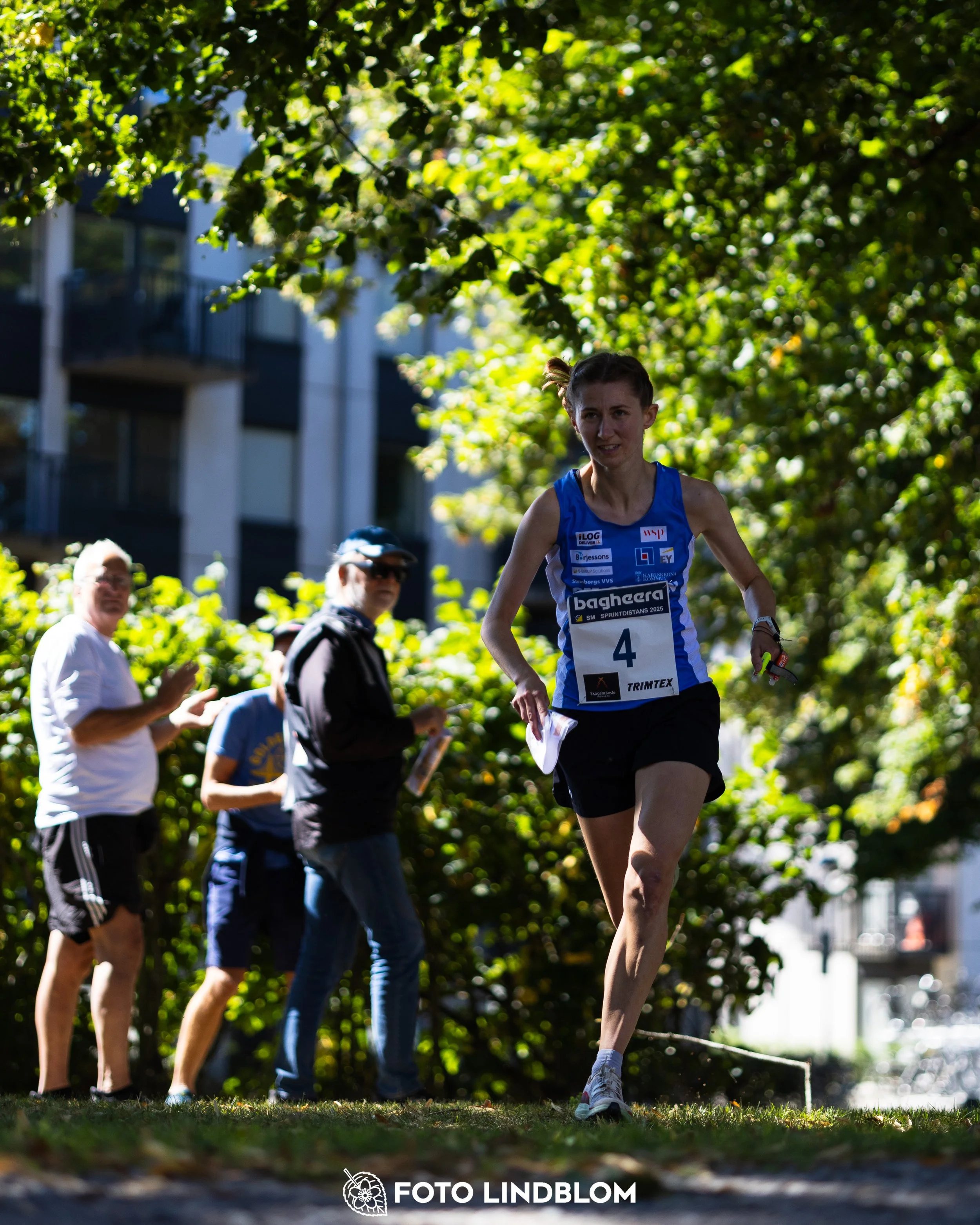 A picture from the Swedish national championship in knock out orienteering  taken by Foto Lindblom