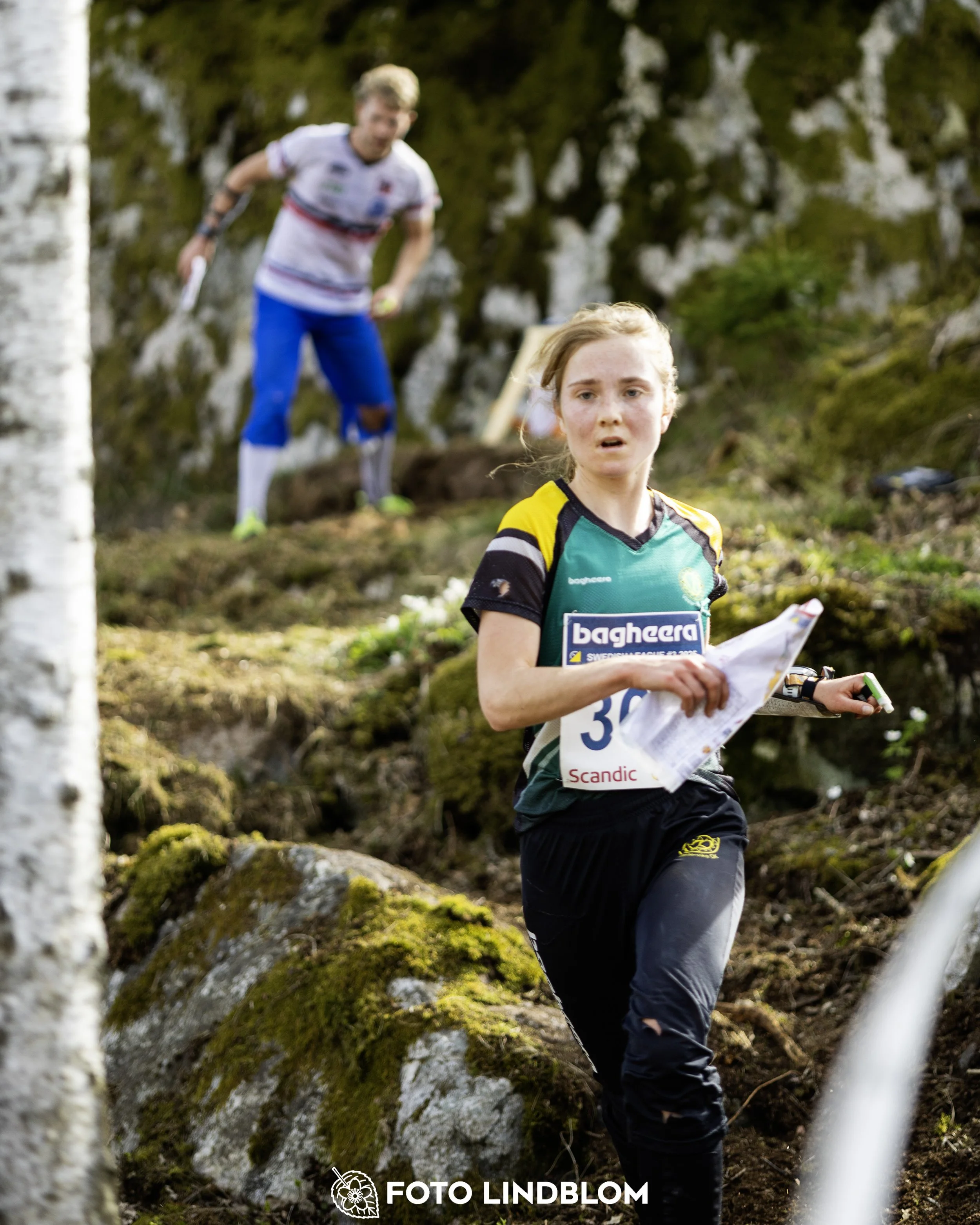 A picture from the third stage of the Swedish League orienteering competition