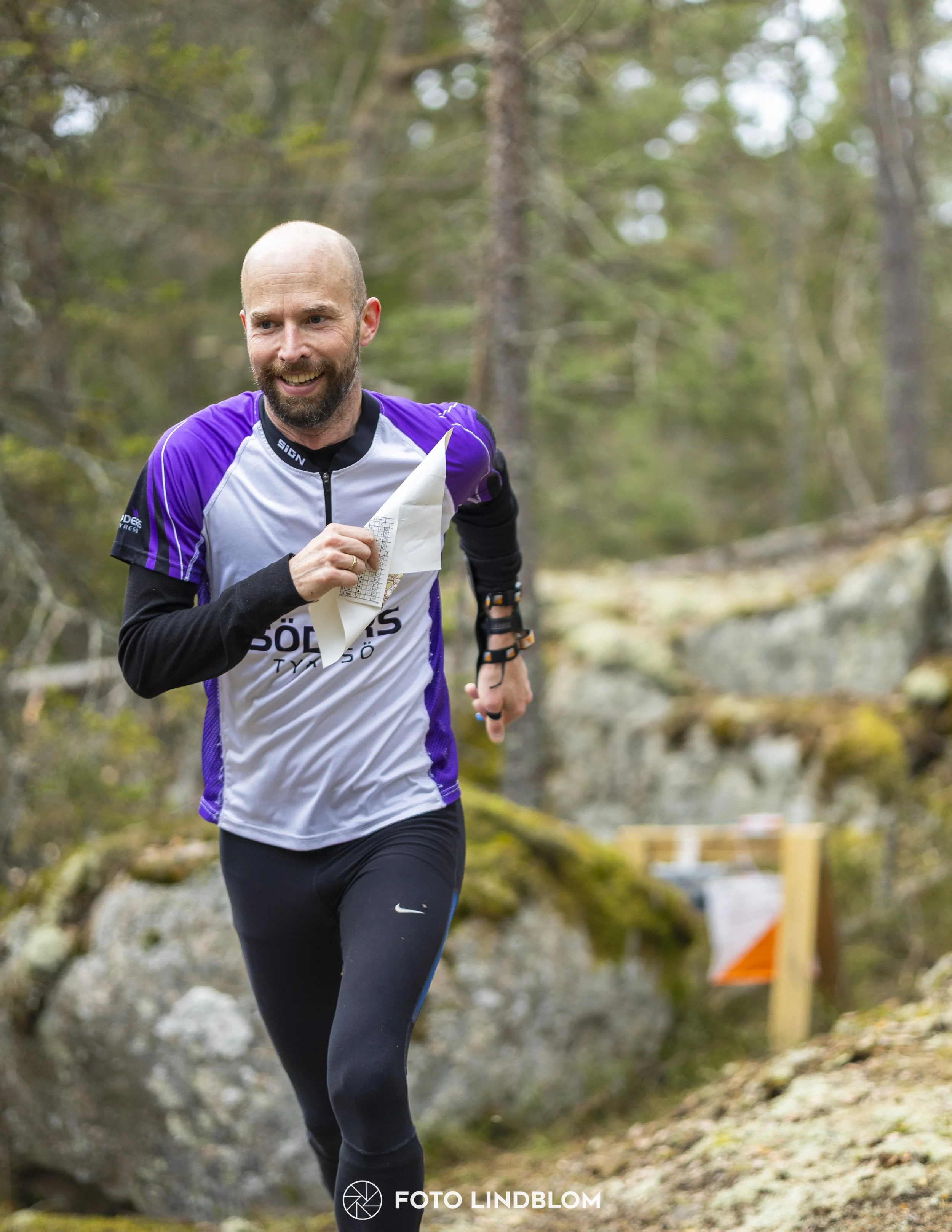 A picture from the orienteering competition "Orminge Medeln"