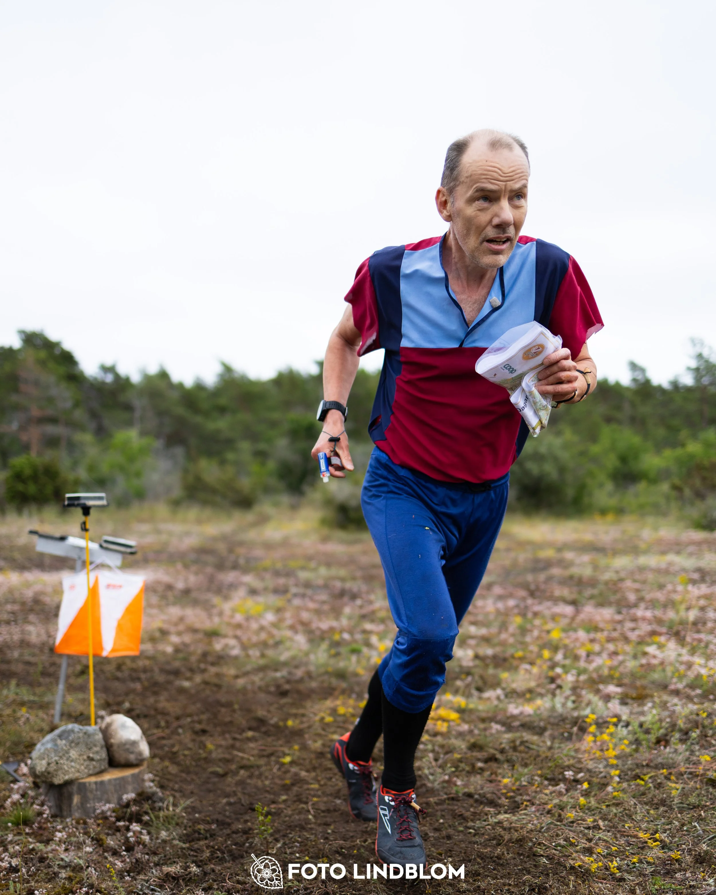 A picture from the Gotlands 3-Dagars orienteering competition