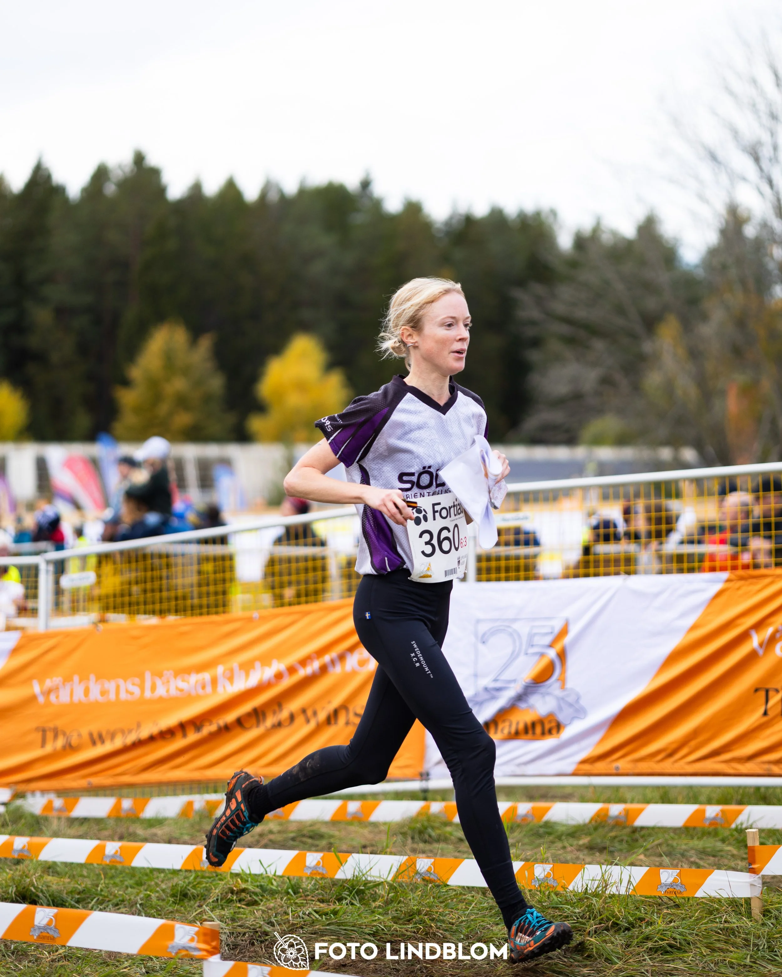 A picture from the 25-Manna orienteering event taken by Foto Lindblom