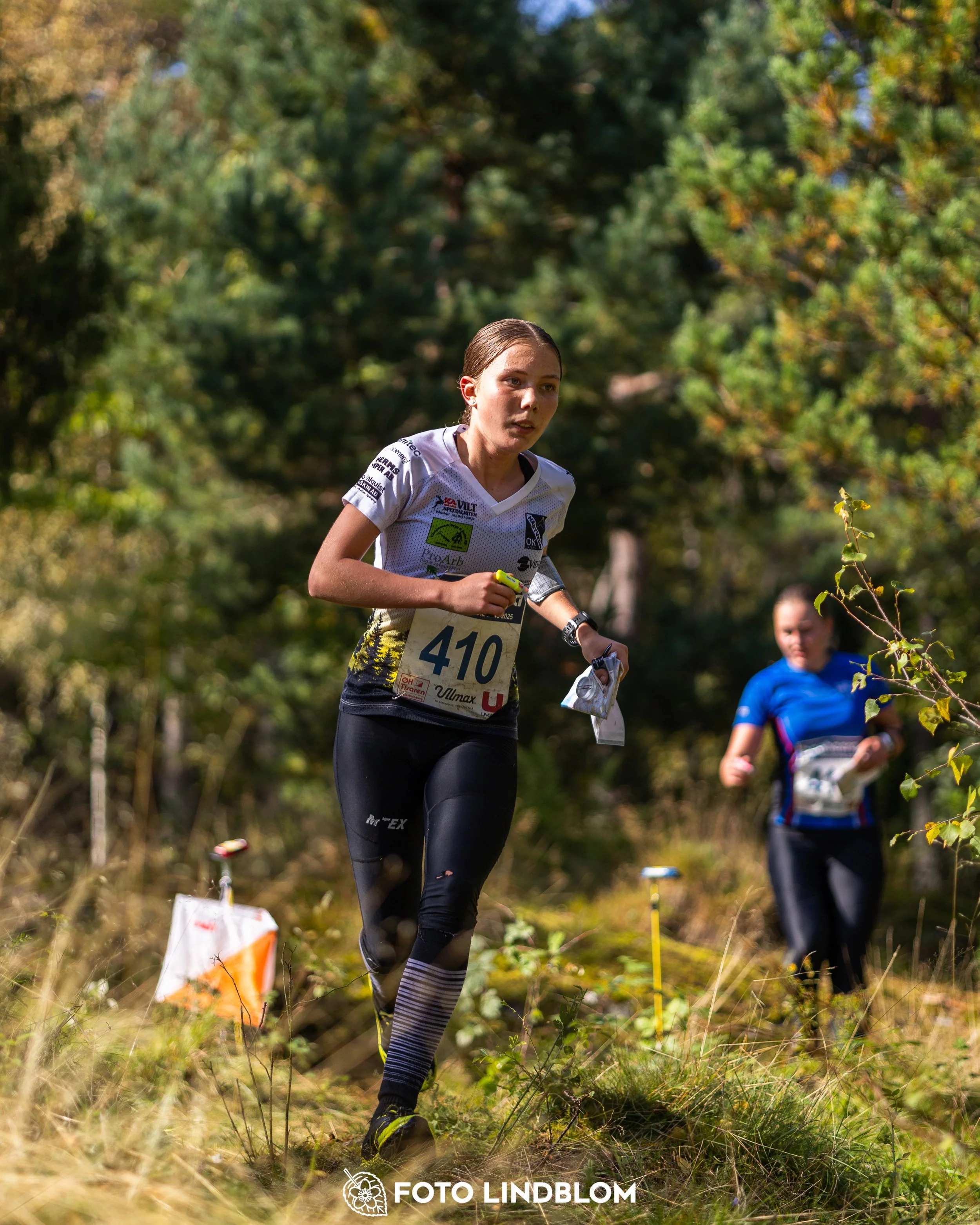 A picture from the Swedish national championship in long distance orienteering and Swedish league race taken by Foto Lindblom