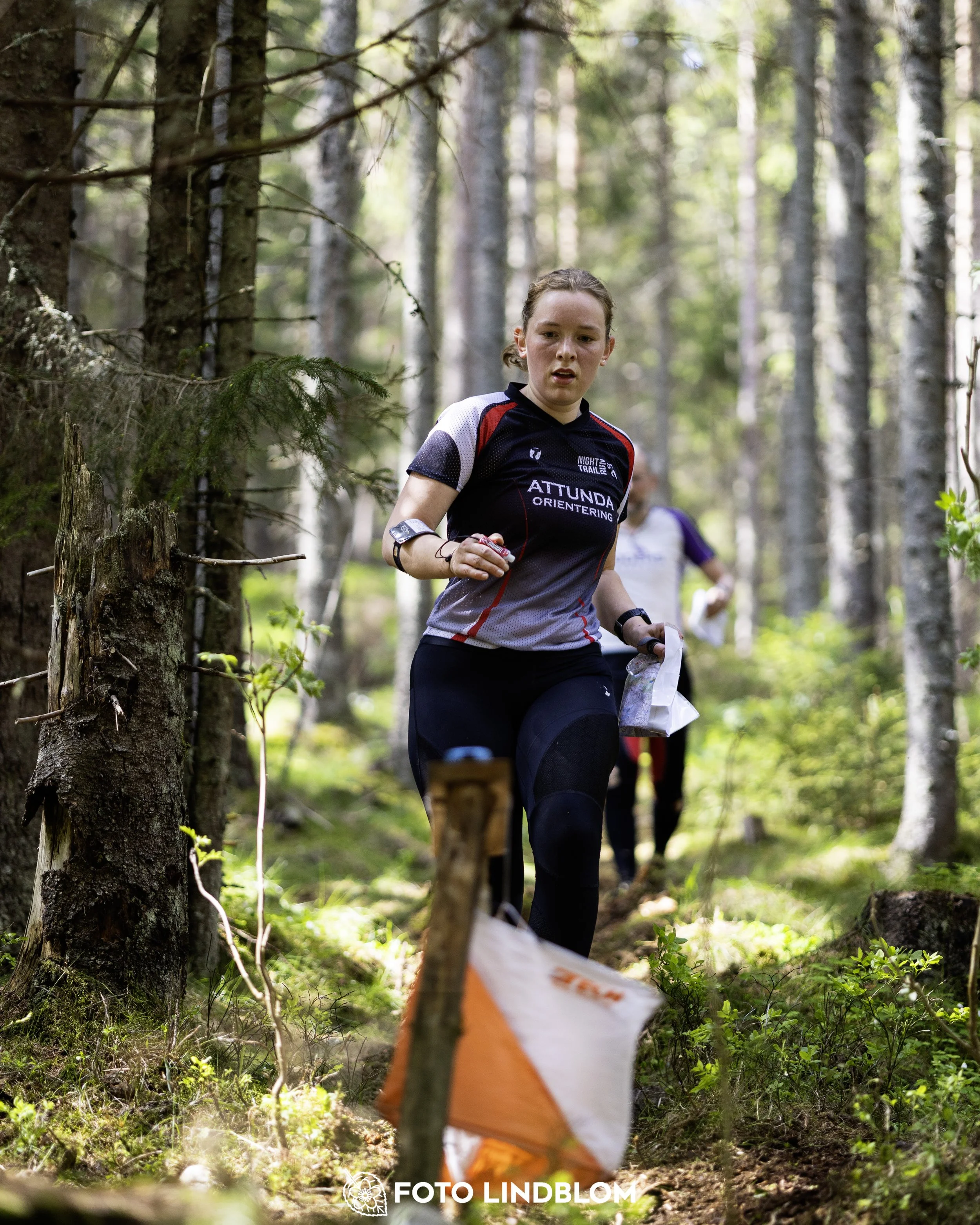 A picture from the seventh stage of the Swedish League orienteering competition