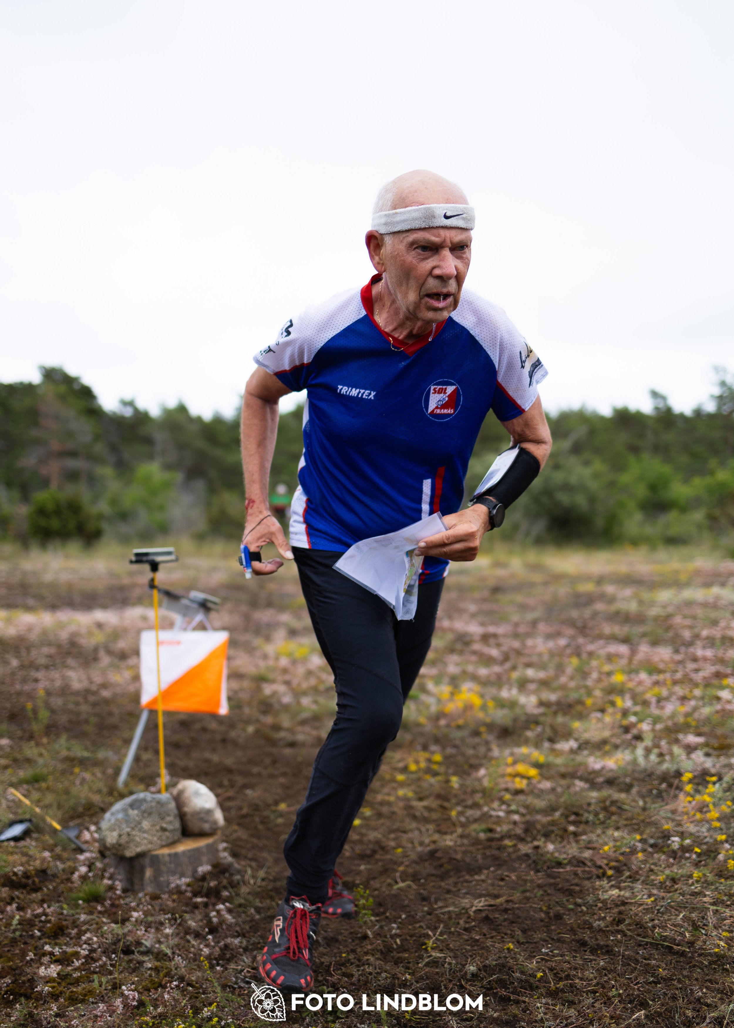 A picture from the Gotlands 3-Dagars orienteering competition