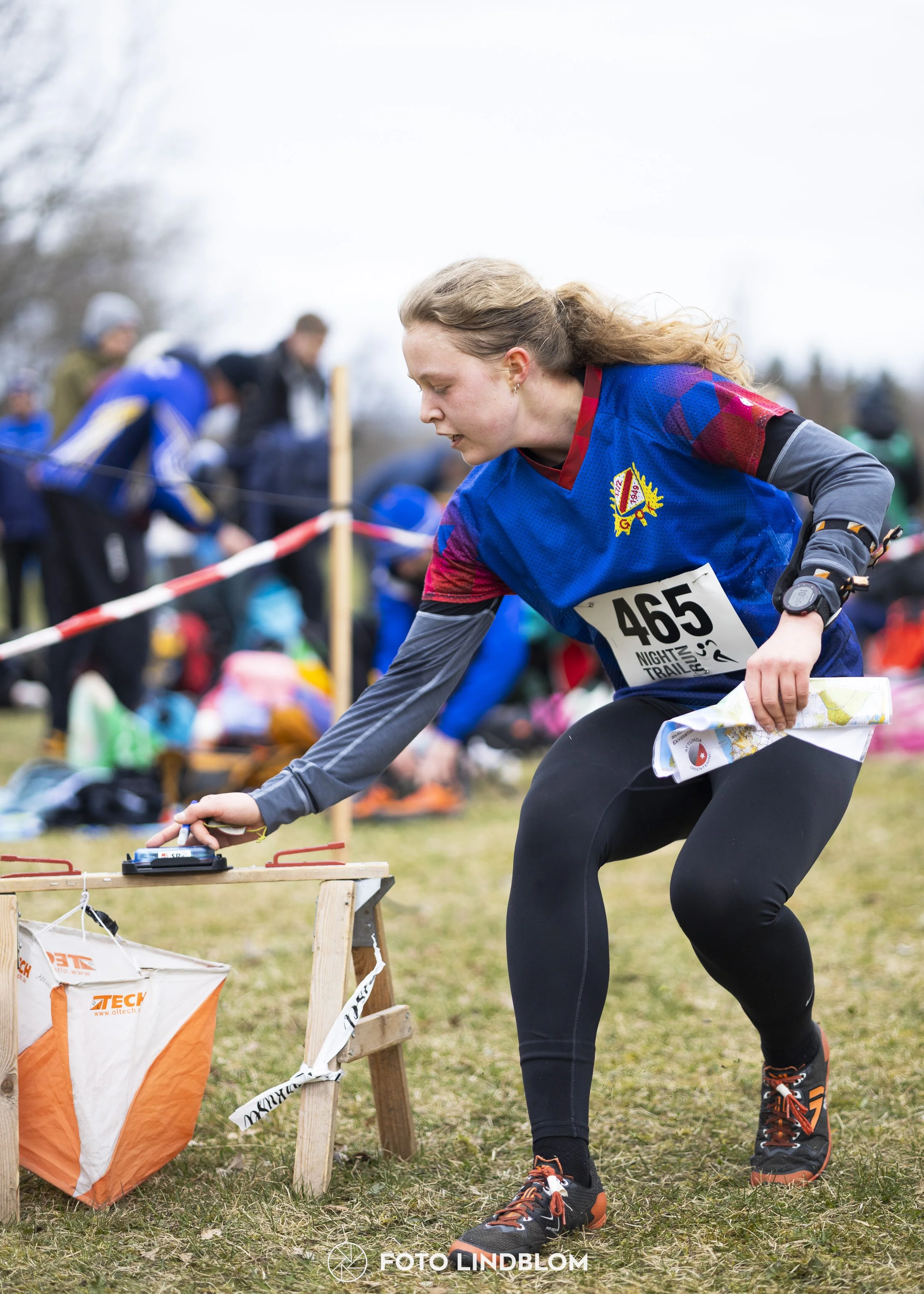 A picture from the orienteering competition "Attunda Medeln"