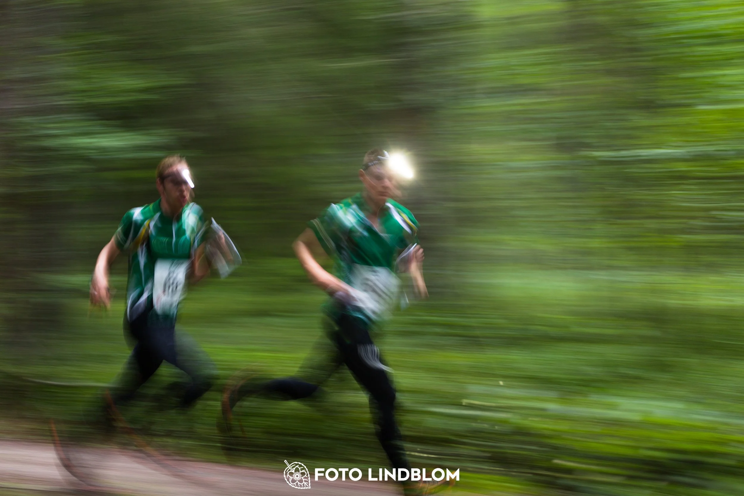 A picture from the youth 10 mila orienteering competition taken by Foto Lindblom