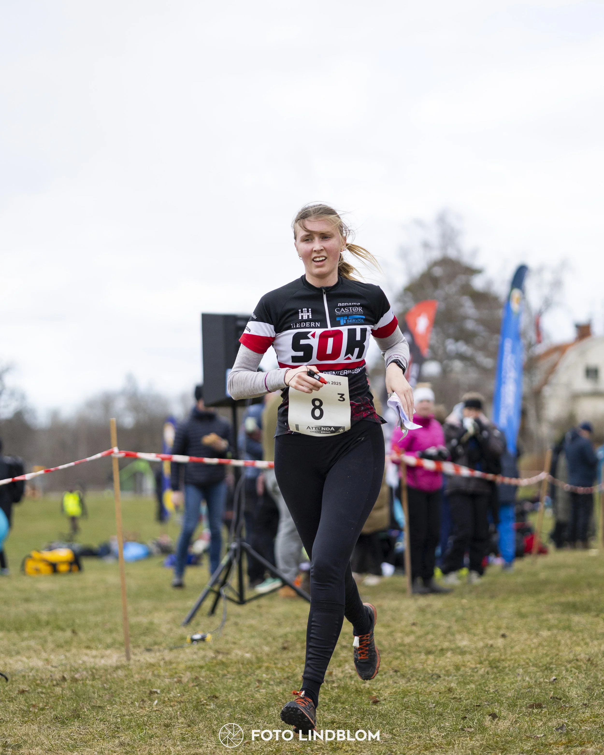 A picture from the orienteering relay competition "Attundastafetten"