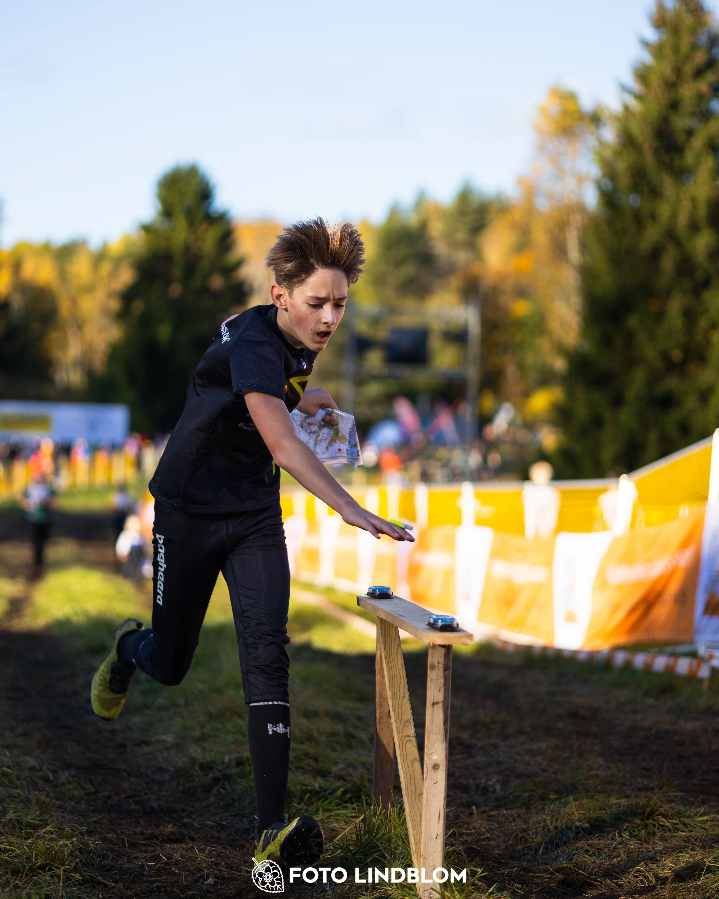 A picture from the 25-Manna orienteering event taken by Foto Lindblom
