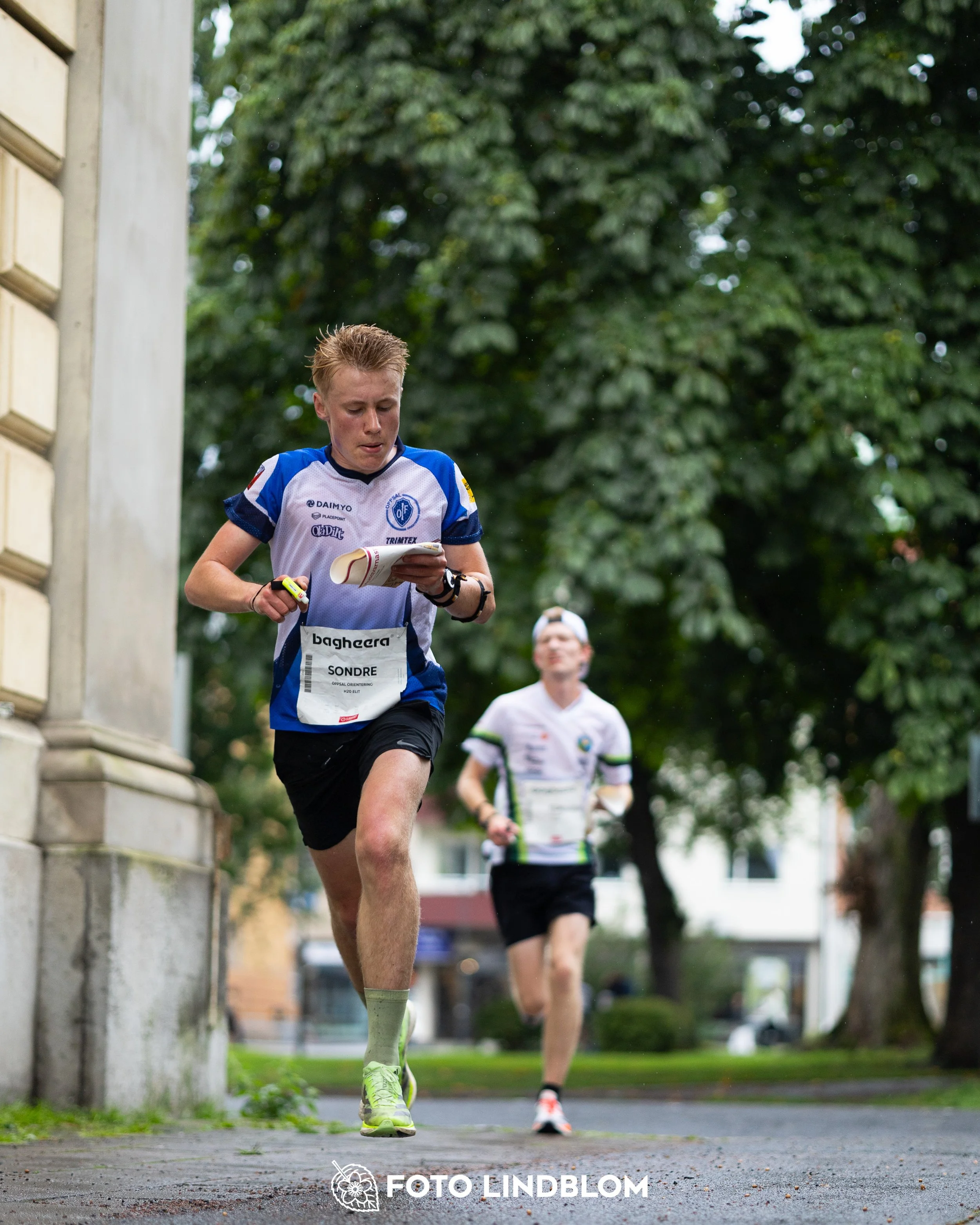 A picture from the elit sprint at Oringen 2025
