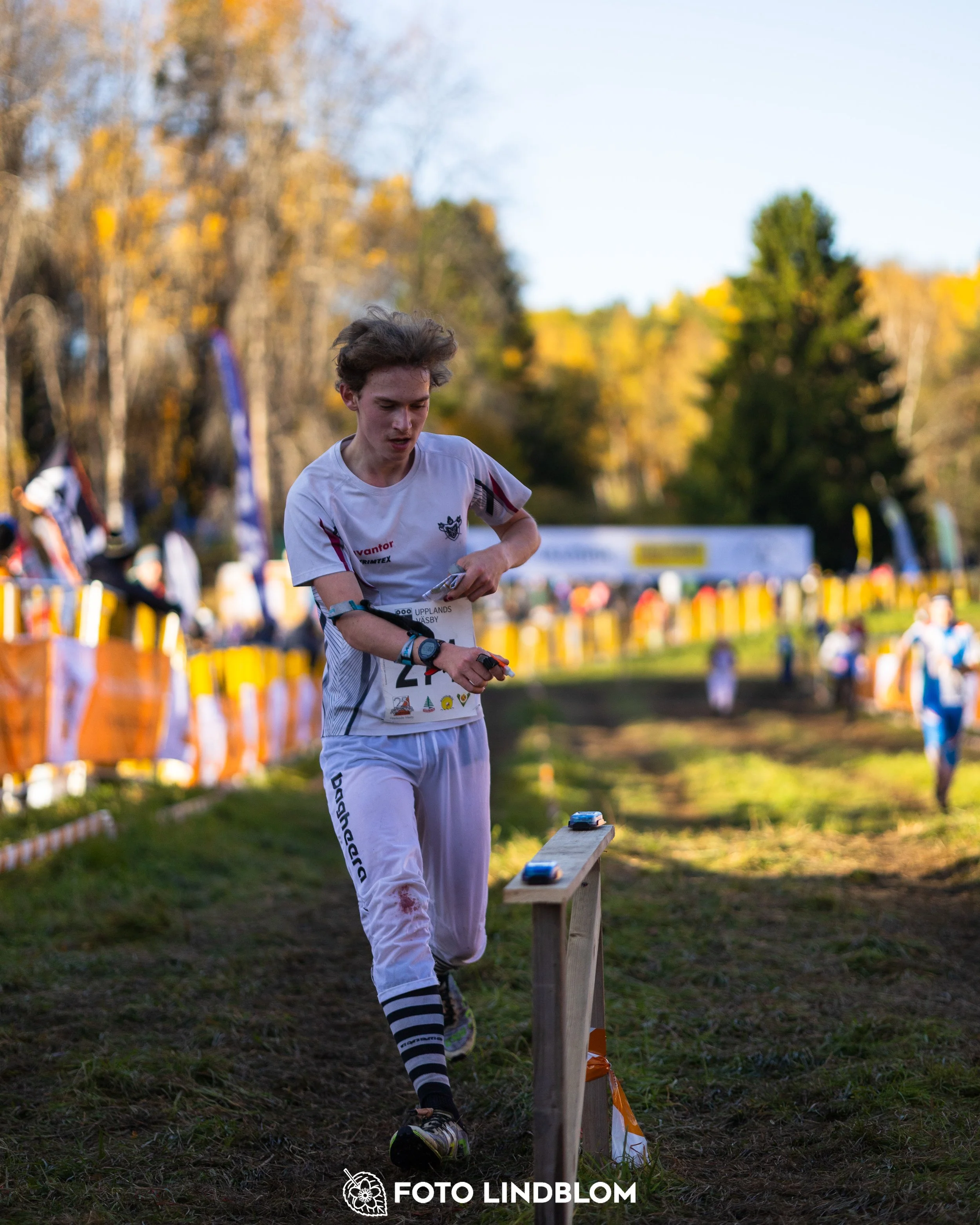 A picture from the 25-Manna orienteering event taken by Foto Lindblom