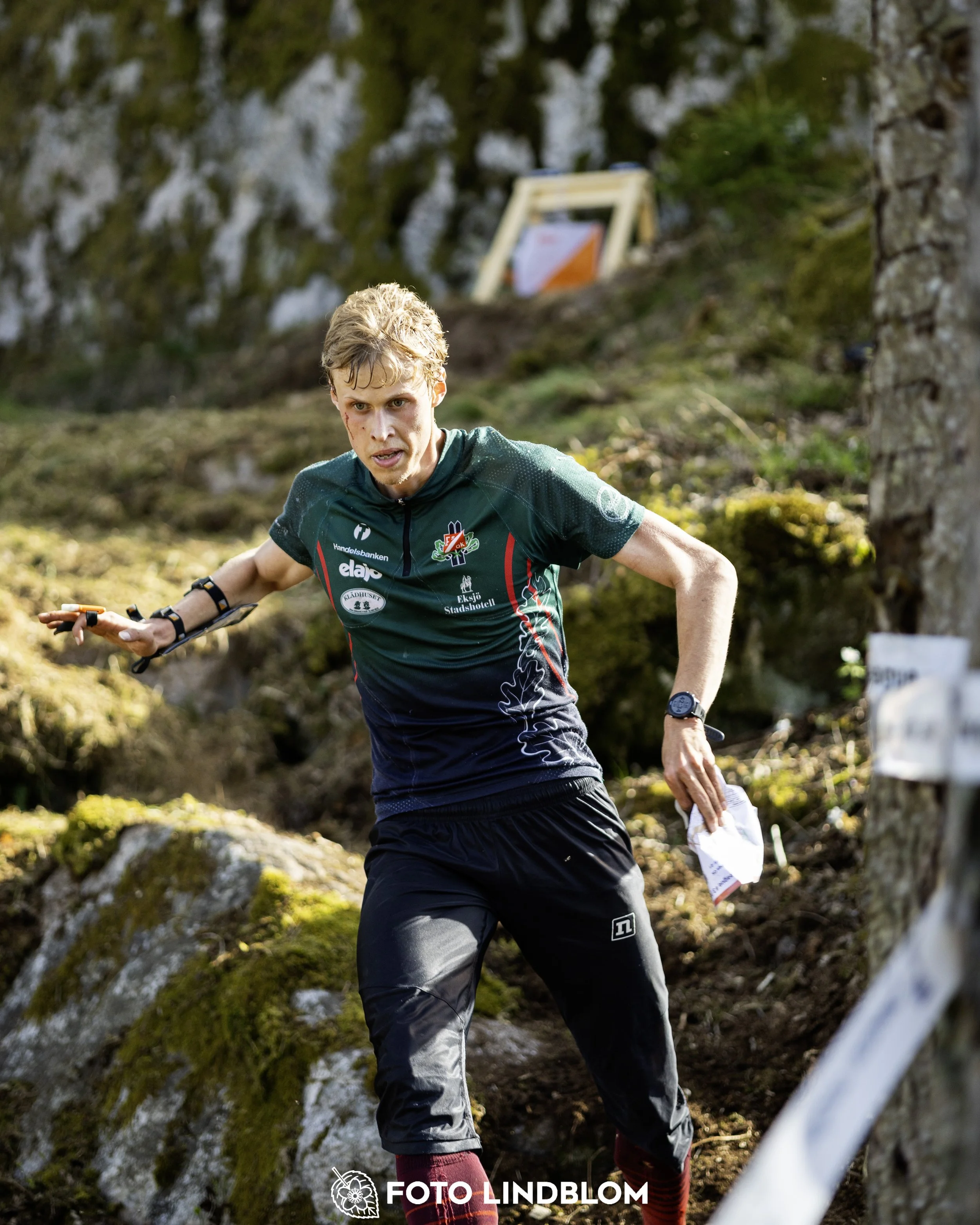 A picture from the third stage of the Swedish League orienteering competition