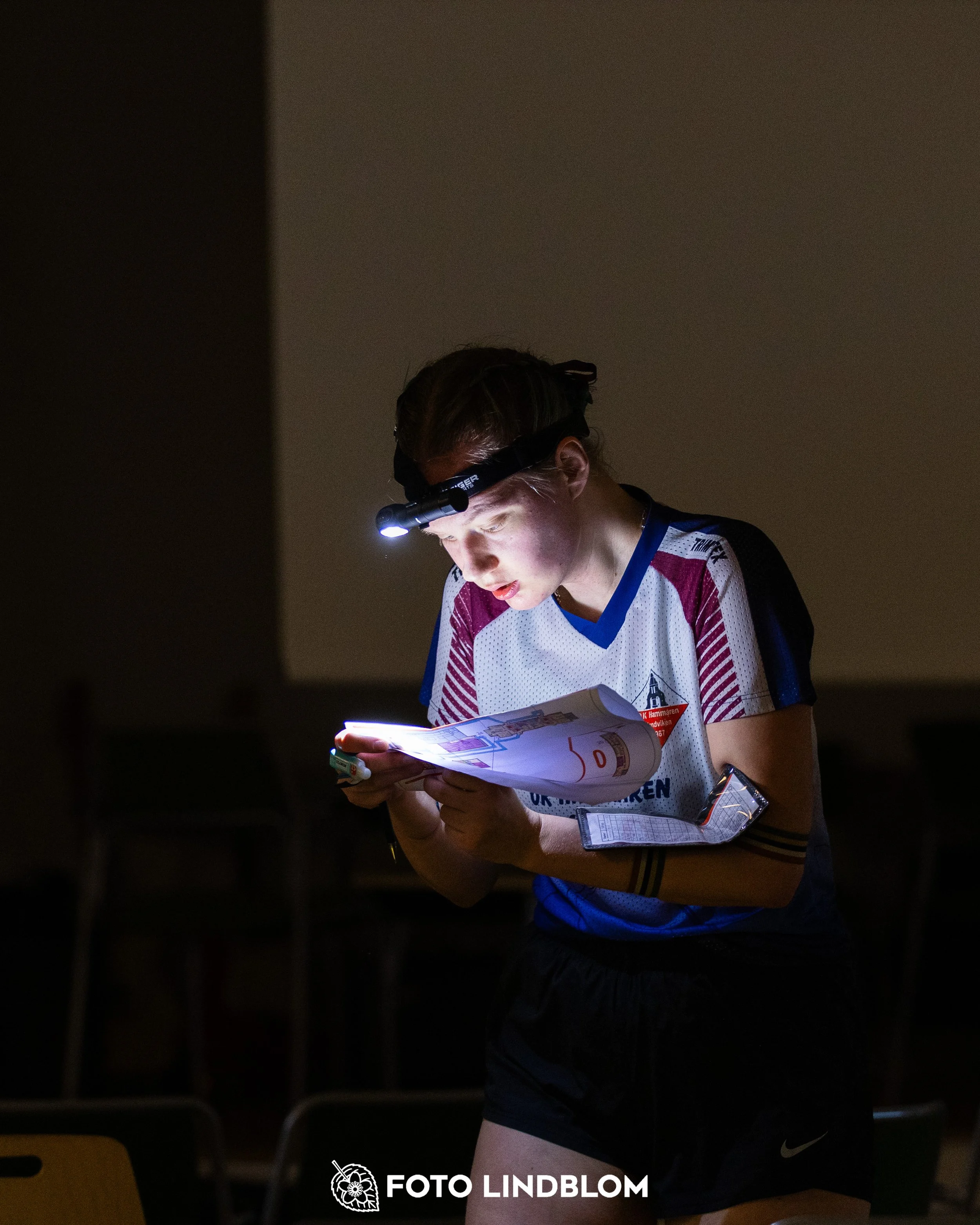 A picture from the indoor orienteering event Viken Indoor taken by Foto Lindblom