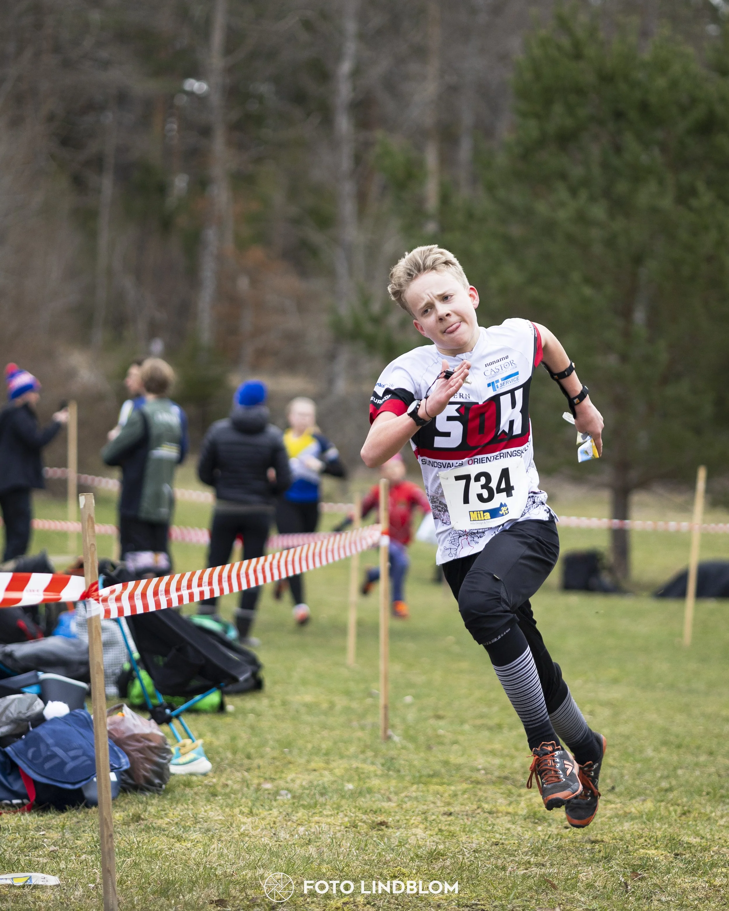 A picture from the orienteering competition "Attunda Medeln"