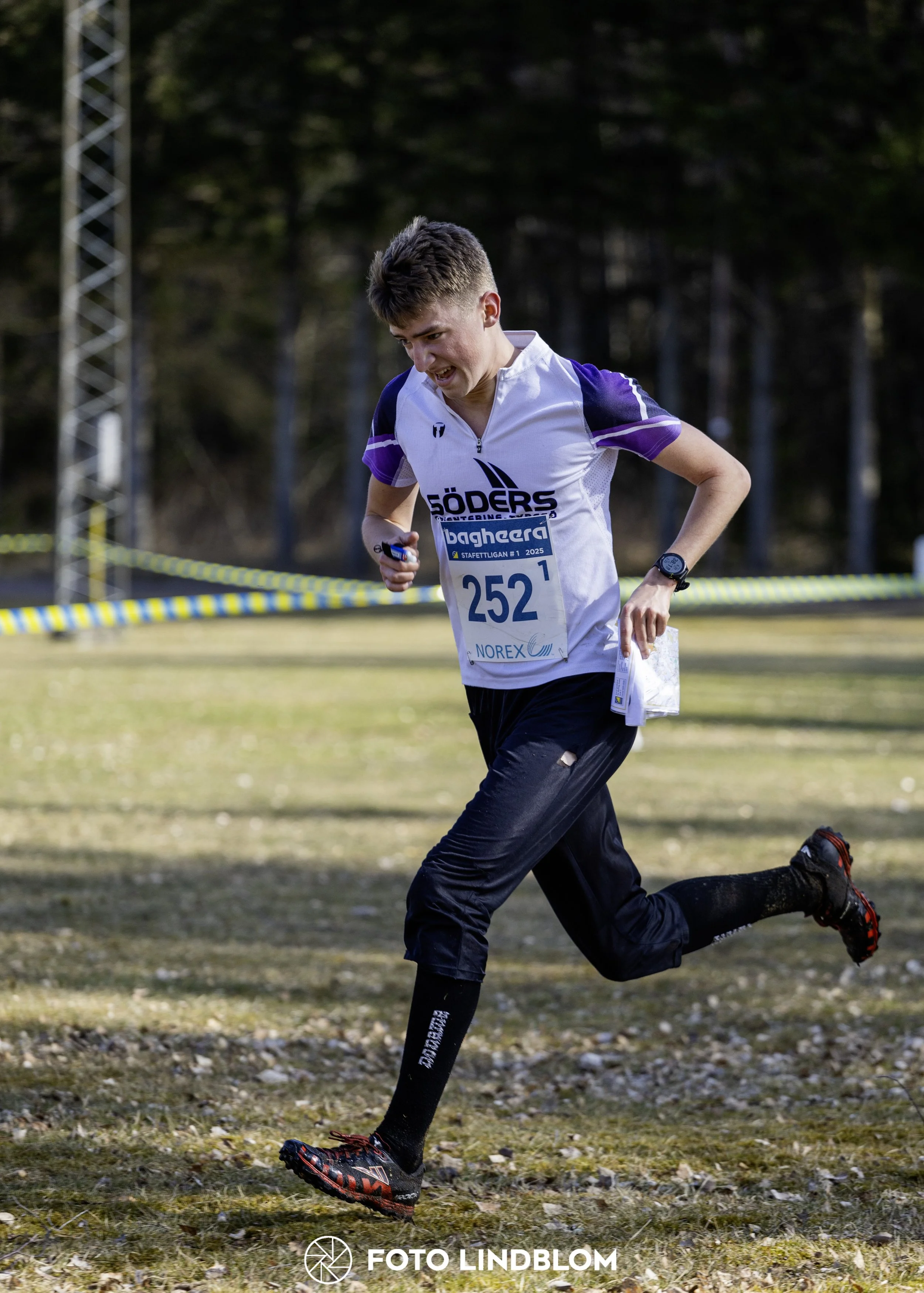 A picture from the orienteering relay competition "Måsen Staffeten"