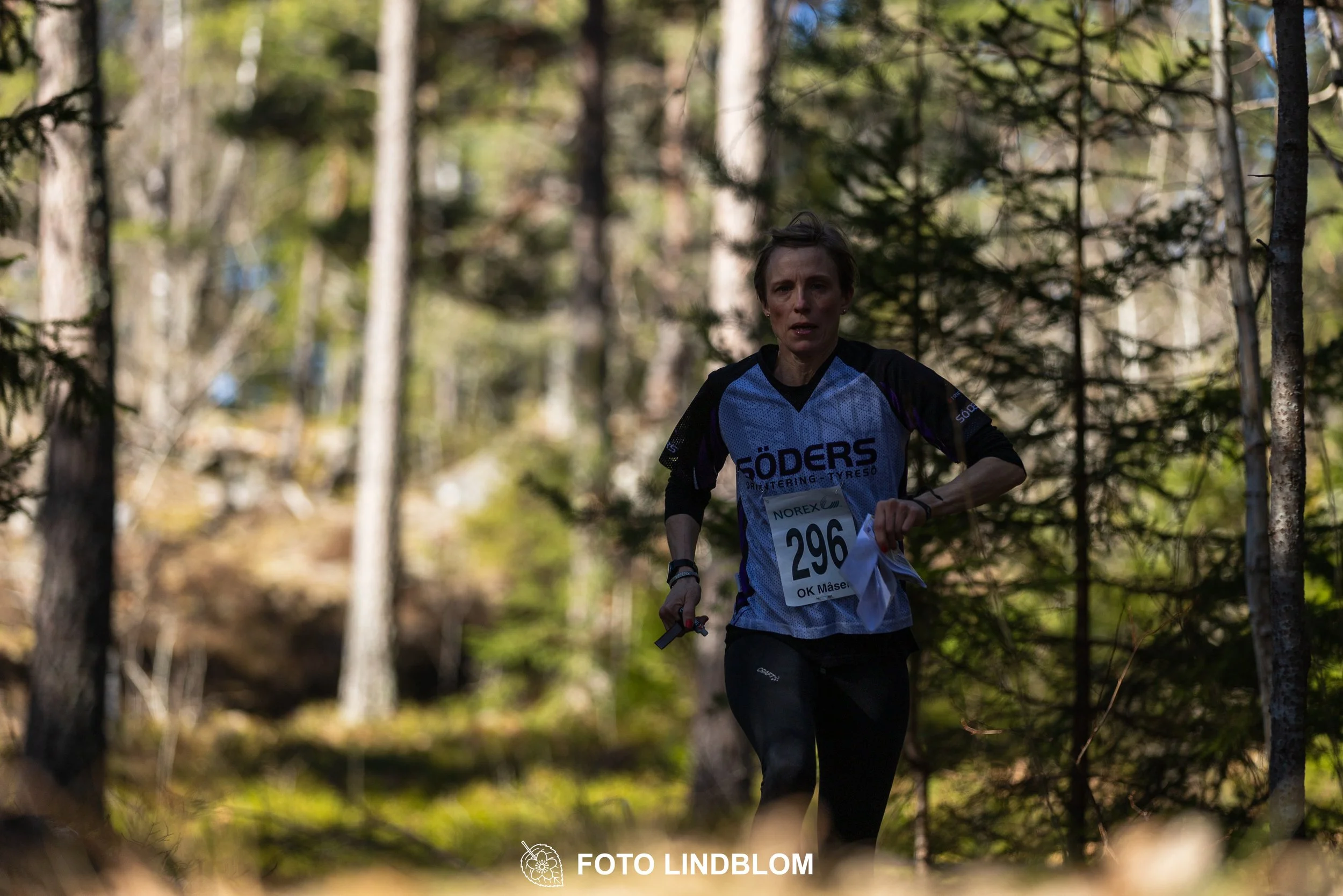 A moment from the Måsenstafetten 2026 relay event in Sweden, photographed by Foto Lindblom.