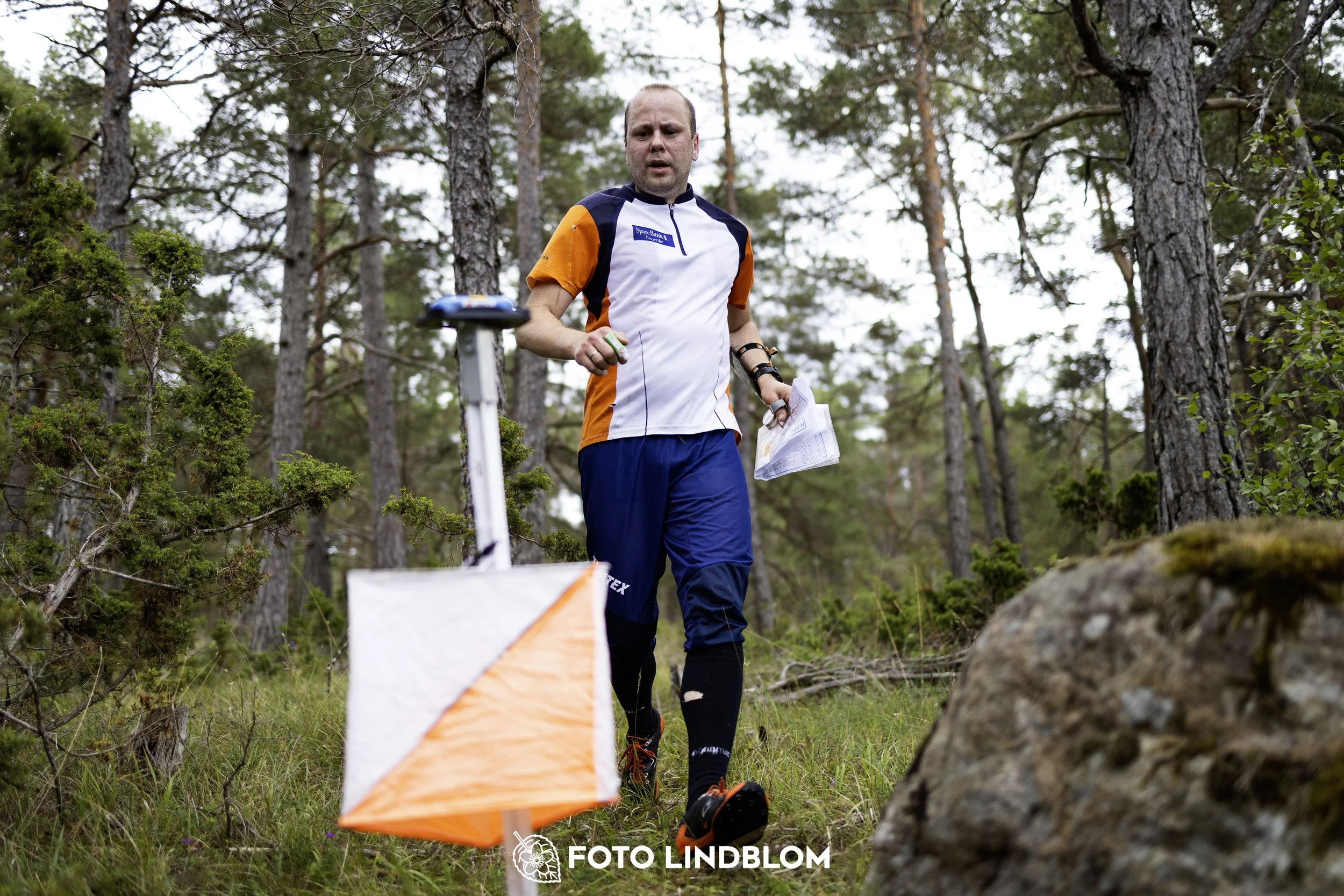 A picture from the Gotlands 2-Dagars orienteering competition