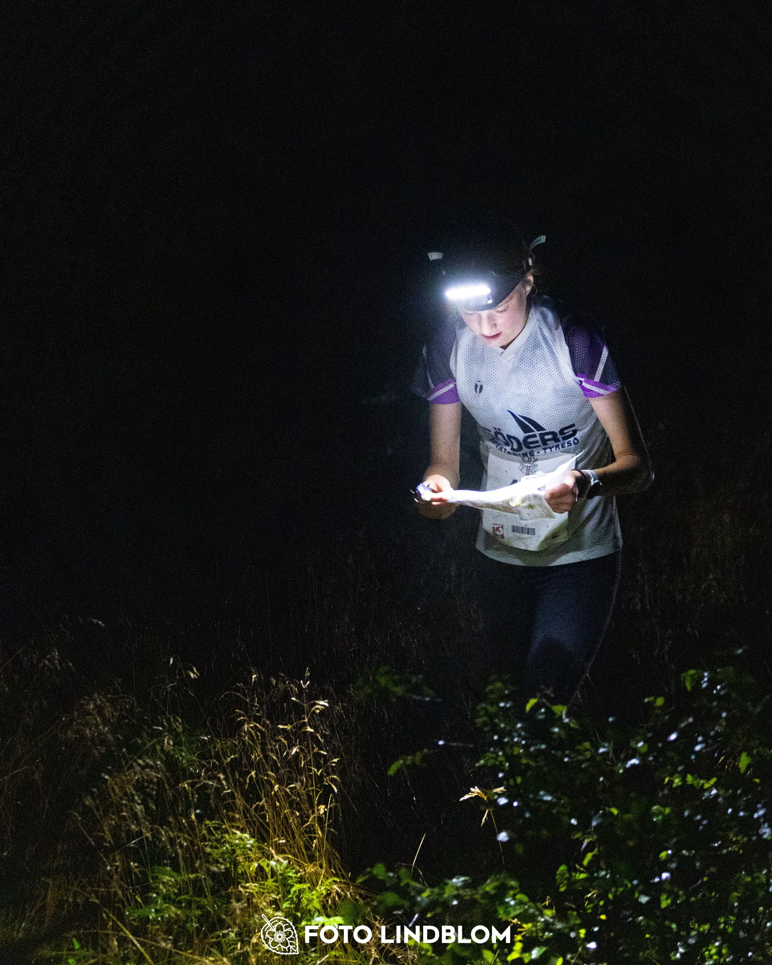 A picture from the youth 10 mila orienteering competition taken by Foto Lindblom