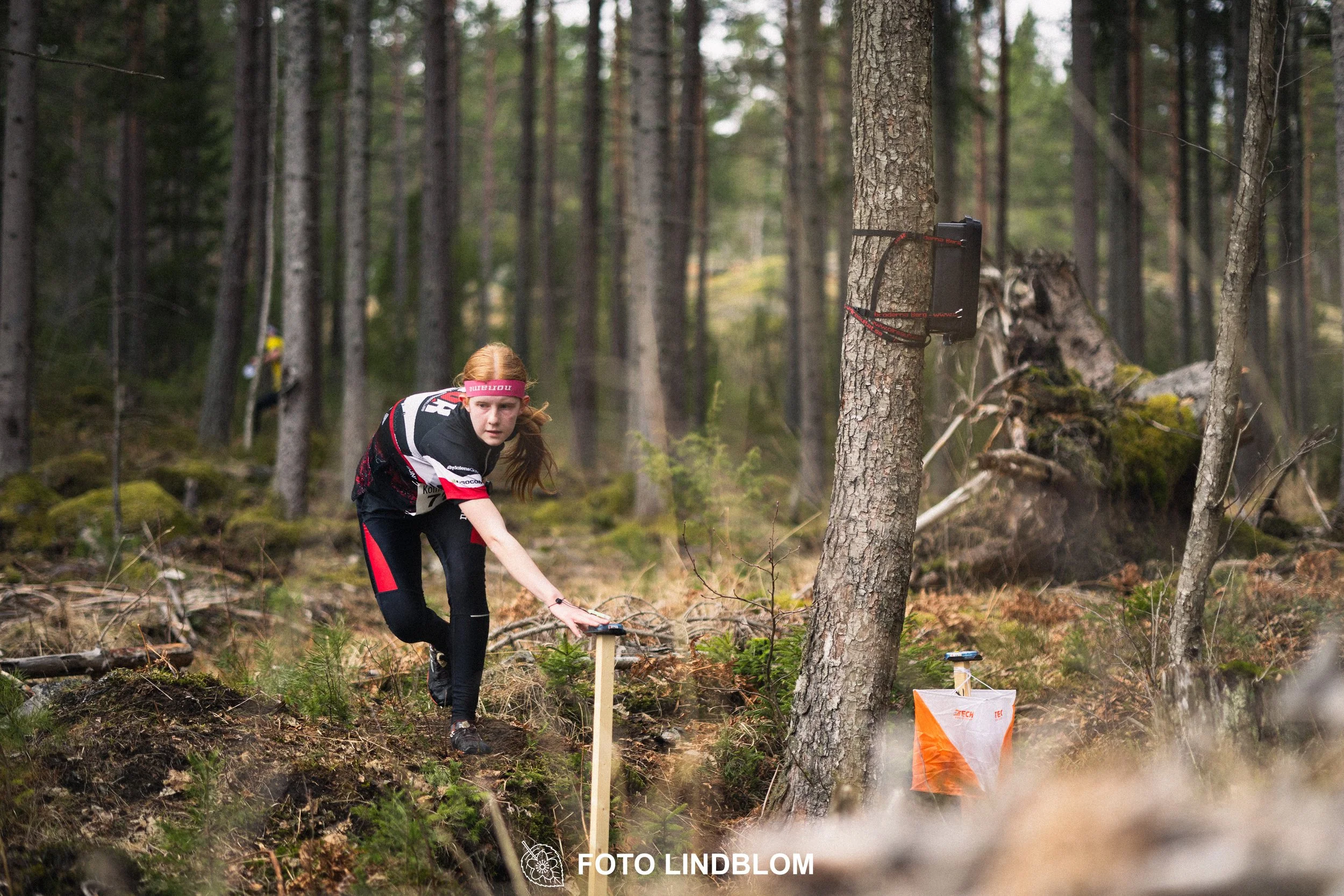 A photo from Kolmårdskavlen during the Swedish relay league 2026, captured by Foto Lindblom.