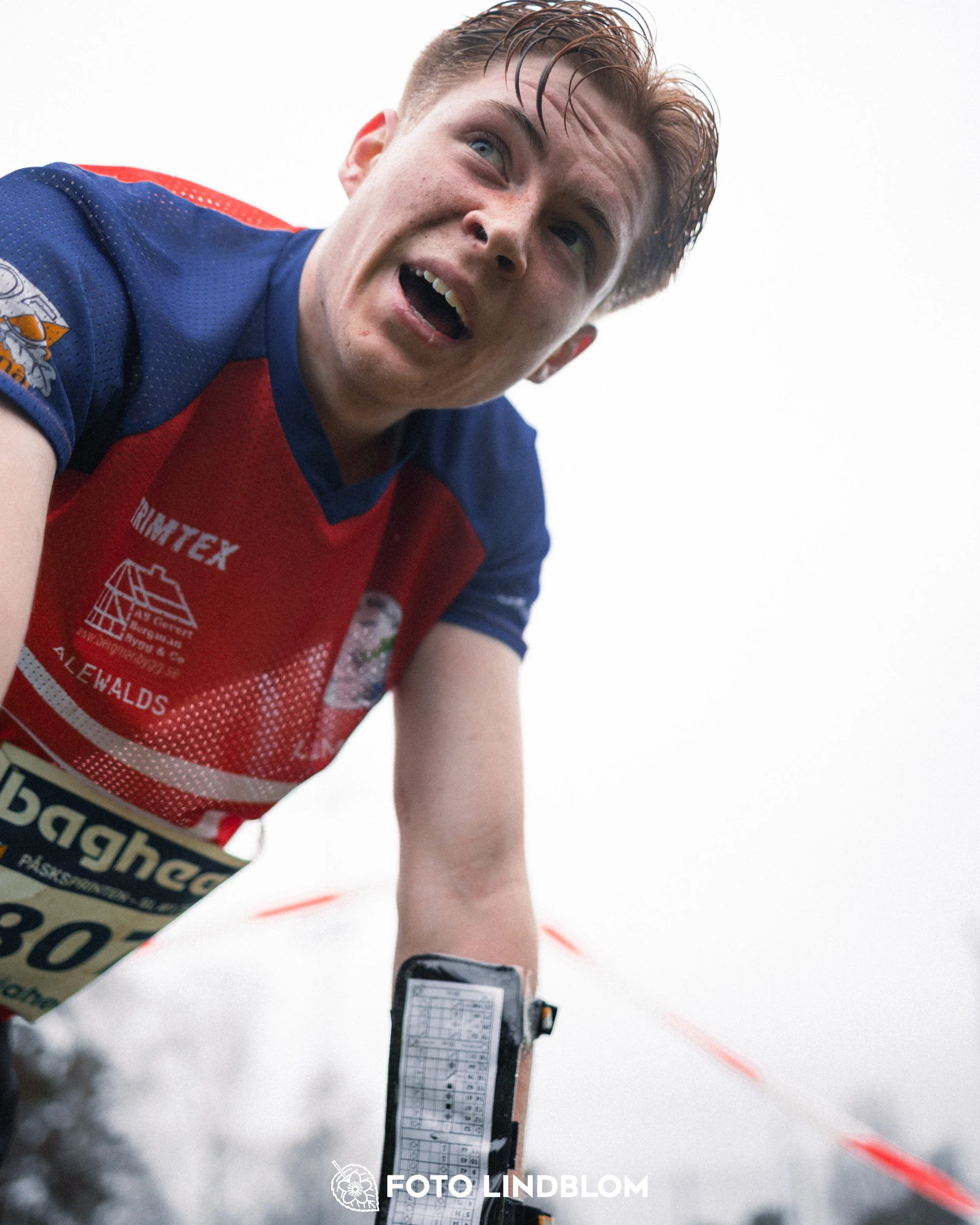 A photo from an orienteering race in Stockholm during the Swedish League spring season 2026, captured by Foto Lindblom.